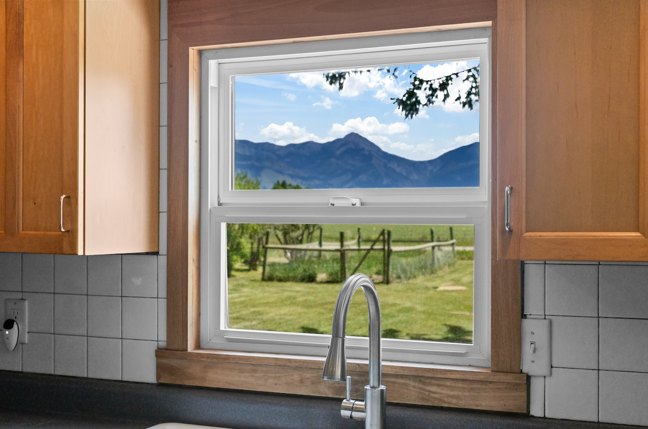Everyone will want to help wash dishes at this kitchen sink spot.