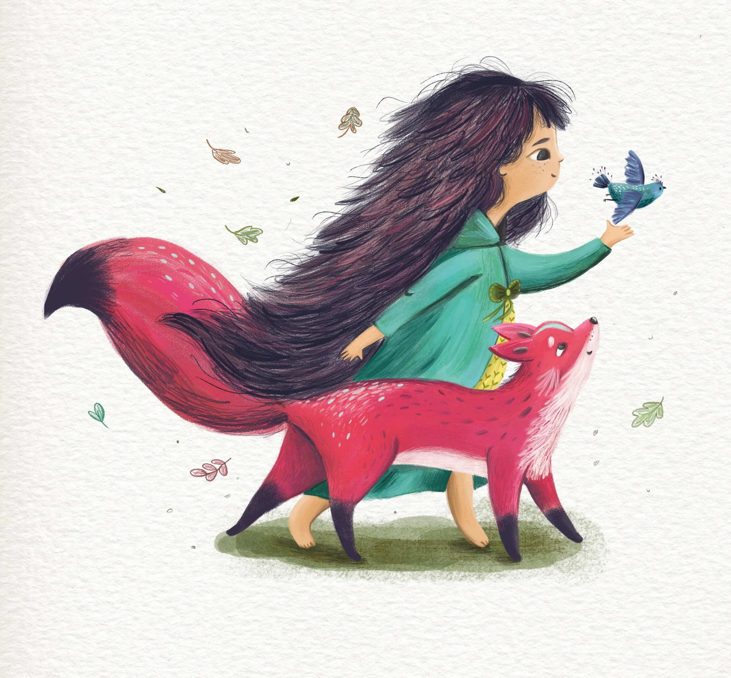 Cute-pink-fox-girl-fairy-magical-whimsical-illustration-rewerenda-homepage.jpg