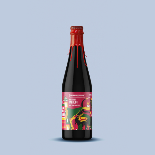 Hop Hooligans Koschei BA Merlot 2023 Imperial Stout