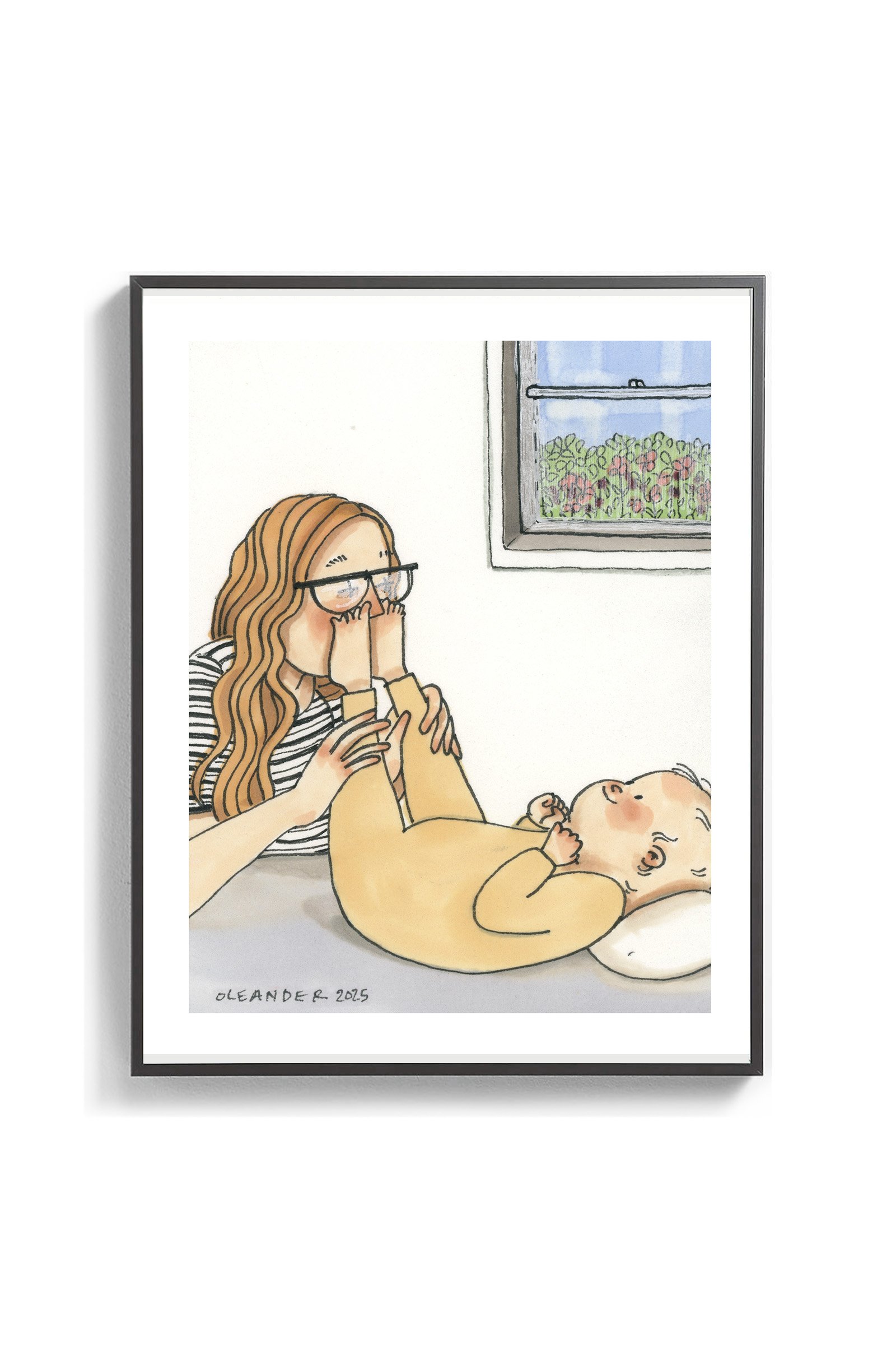 Toe Sniffs_Framed.jpg