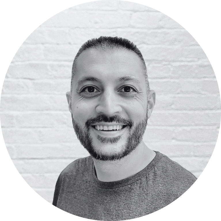 Black and white headshot of Noah Li-Leger