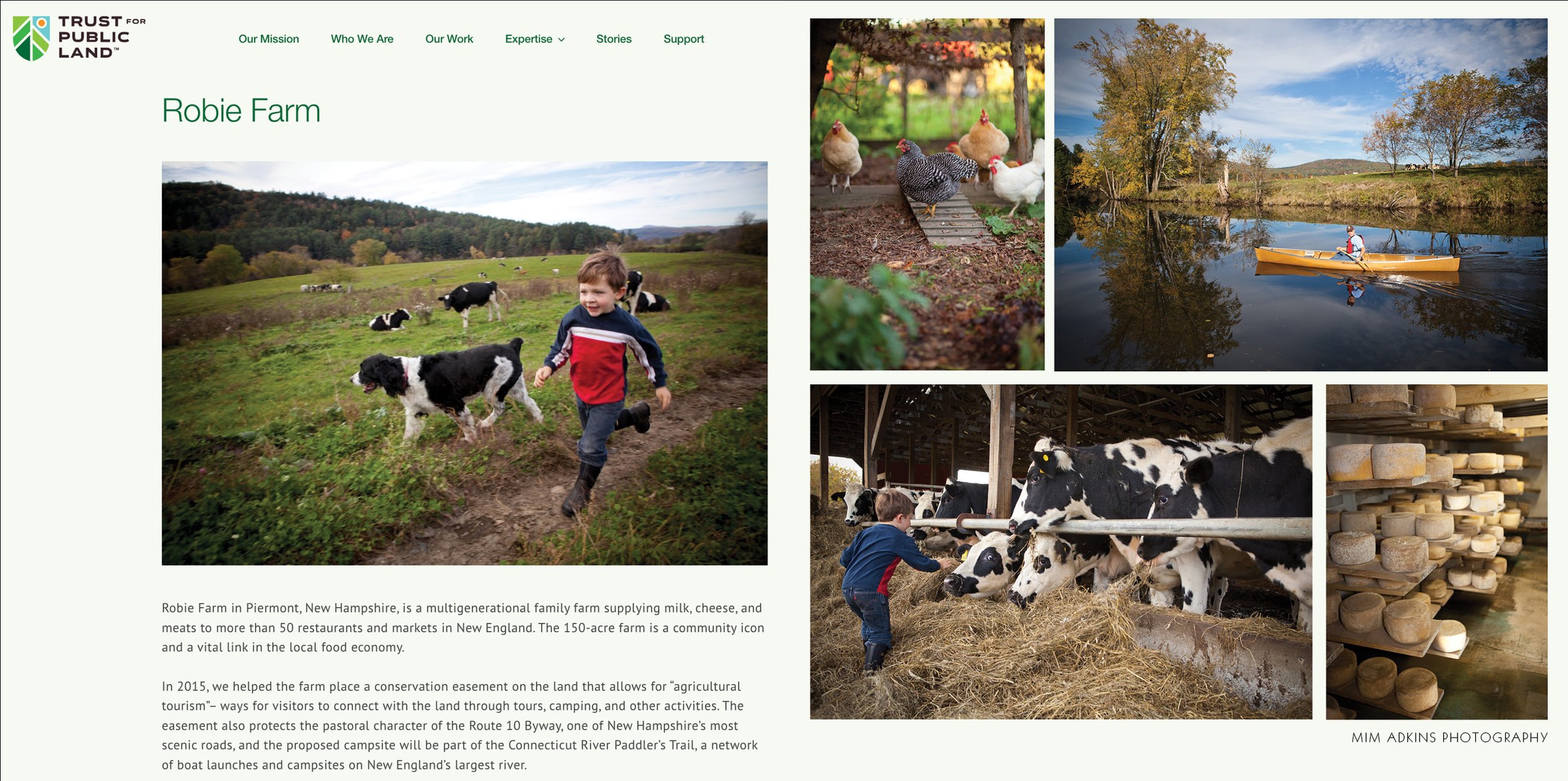 Trust for Public Land, Robie Farm