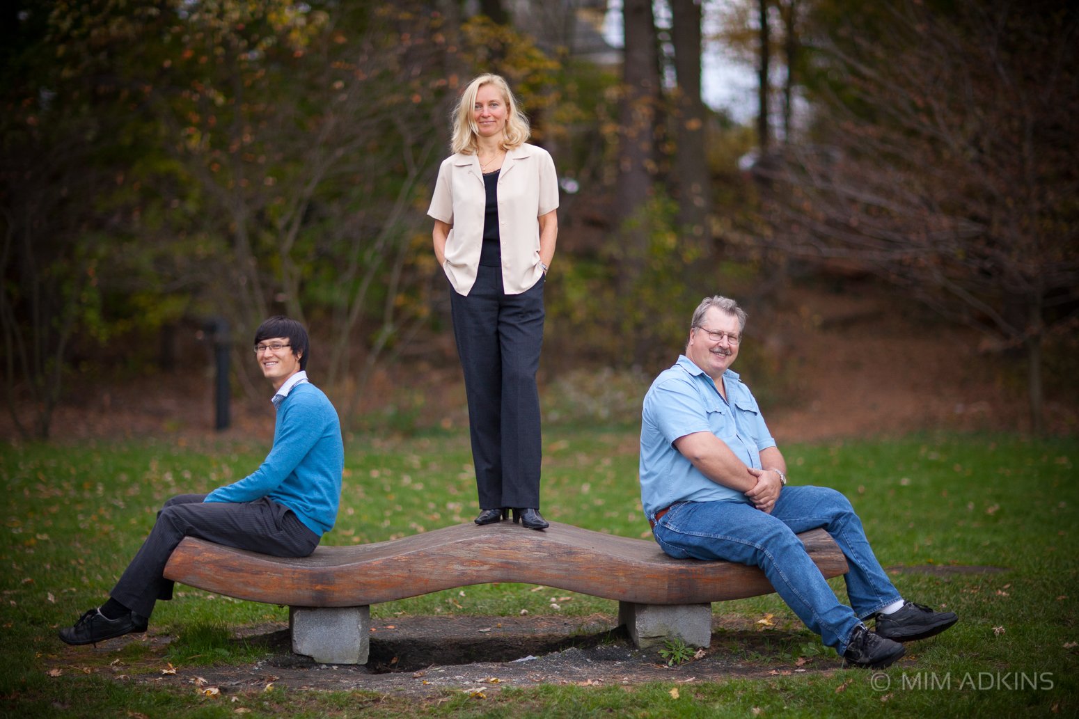 On-site team/editorial portraits