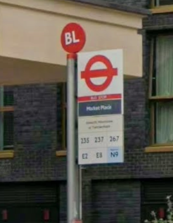 Meet at Market Place Bus stop BL 