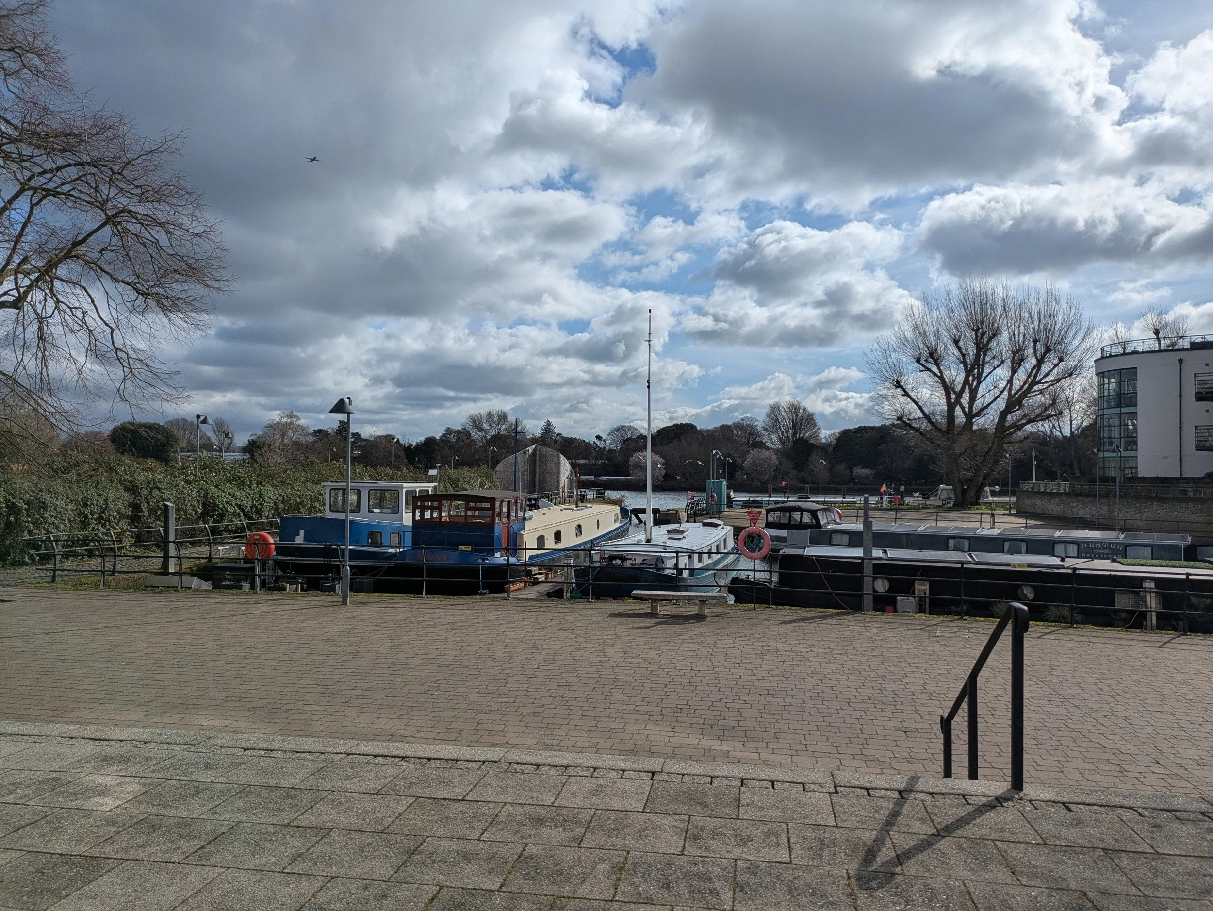 View from Ferry Quays residential development on Soaphouse Lane