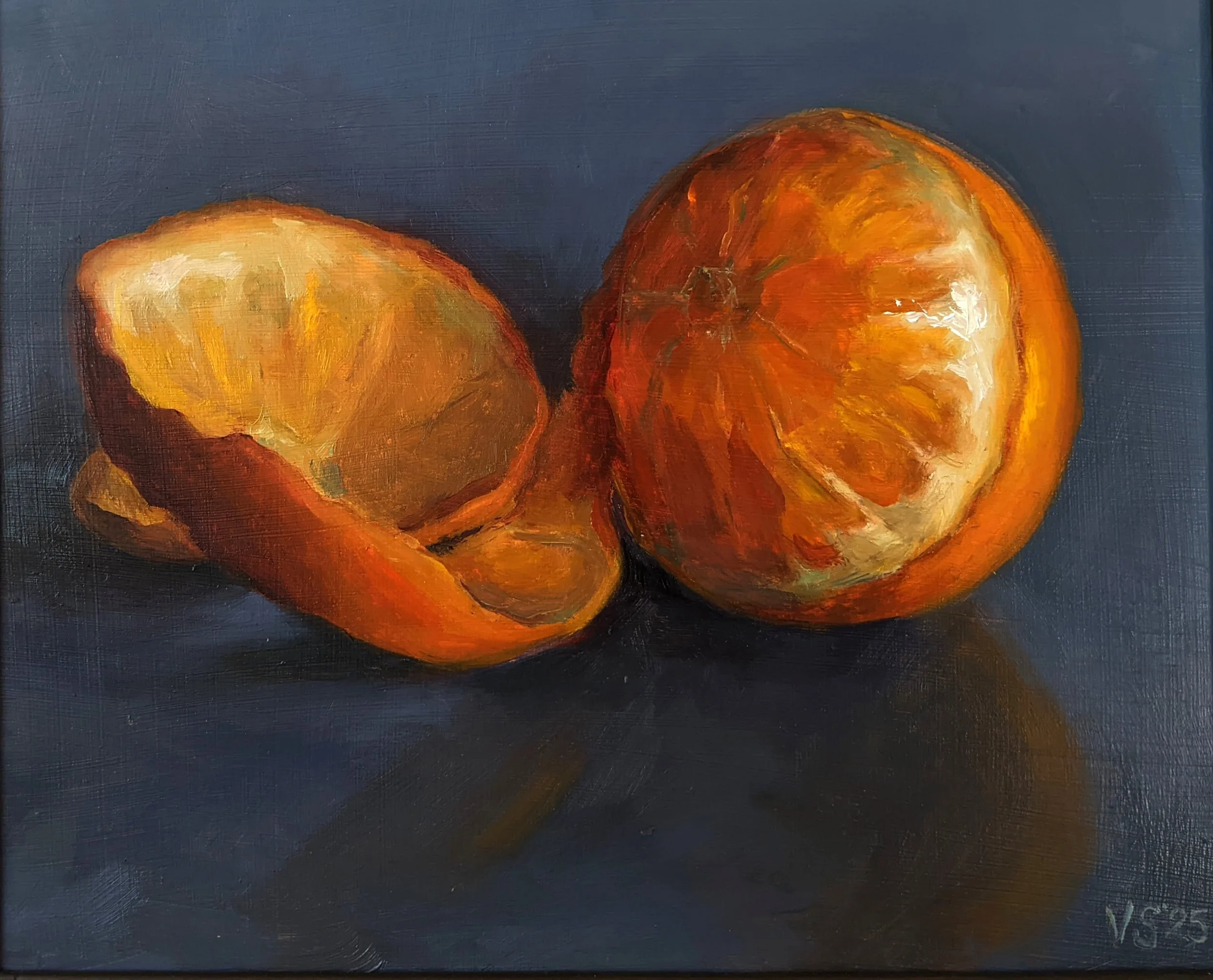 Orange Peeling
126 x 10 inches
Oil on board
£200
