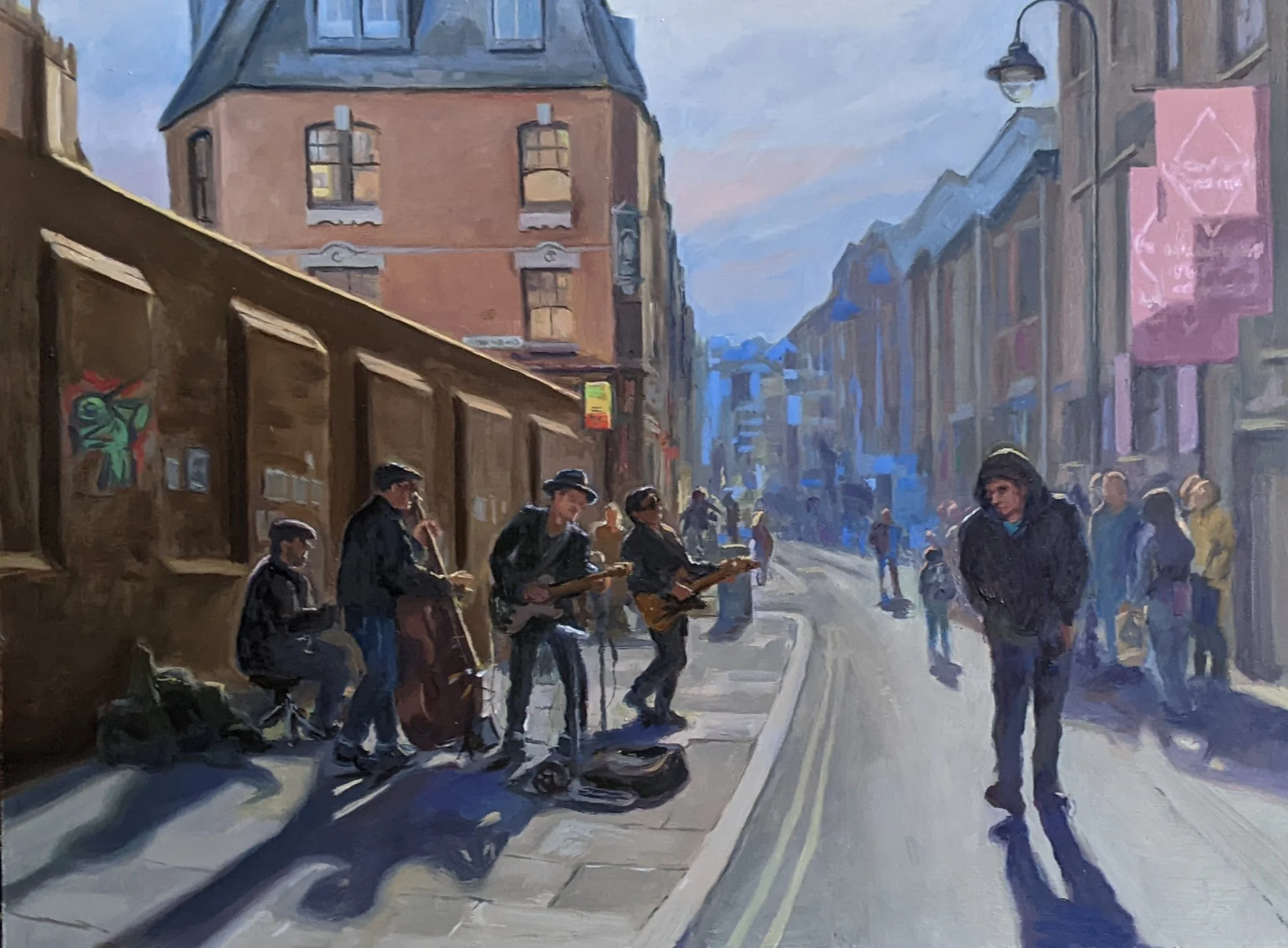 Brick Lane Musicians
24 x 18 inches - Oil on board
SOLD