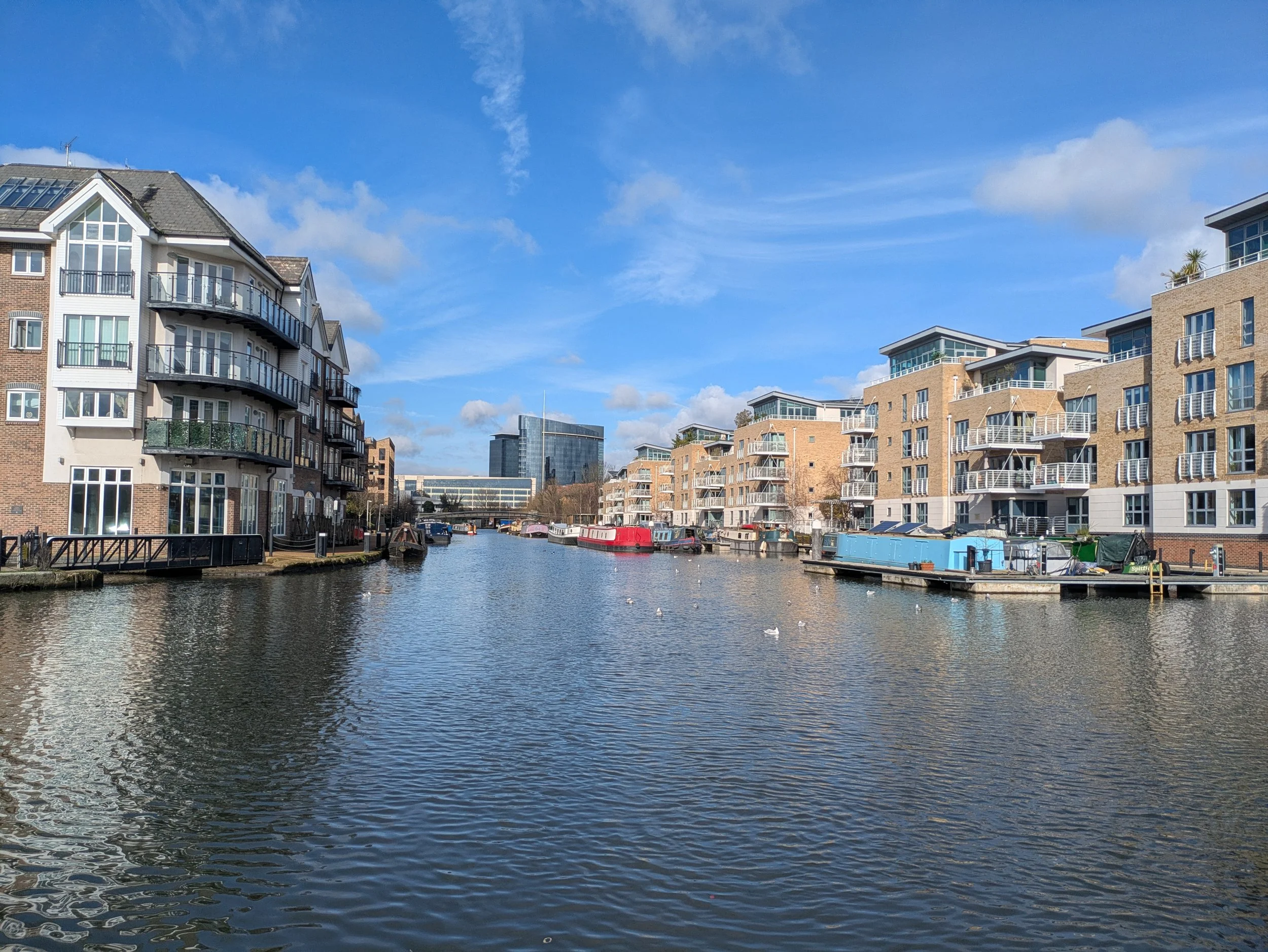 Brentford Lock area
