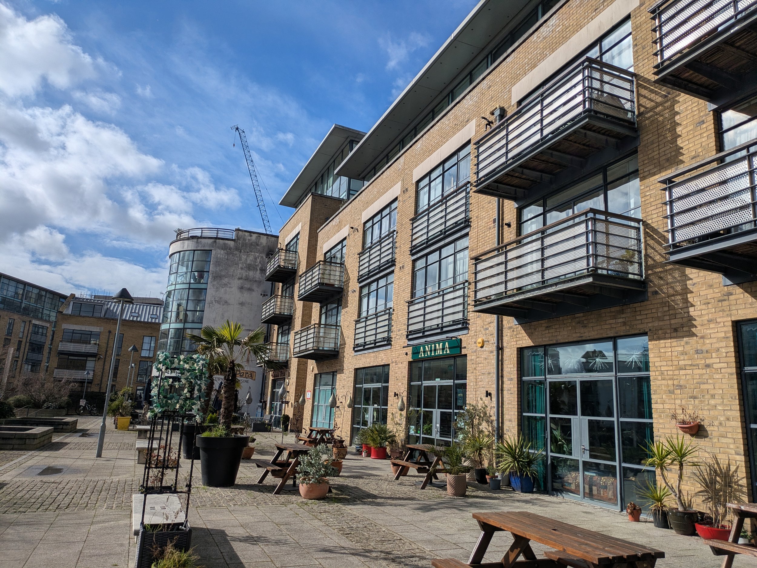 Ferry Quays residential development on Soaphouse Lane
