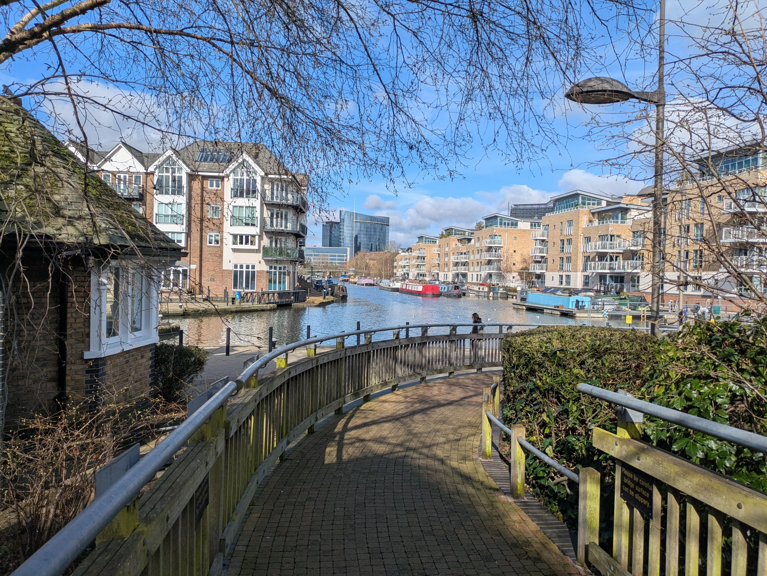 Brentford Lock area
