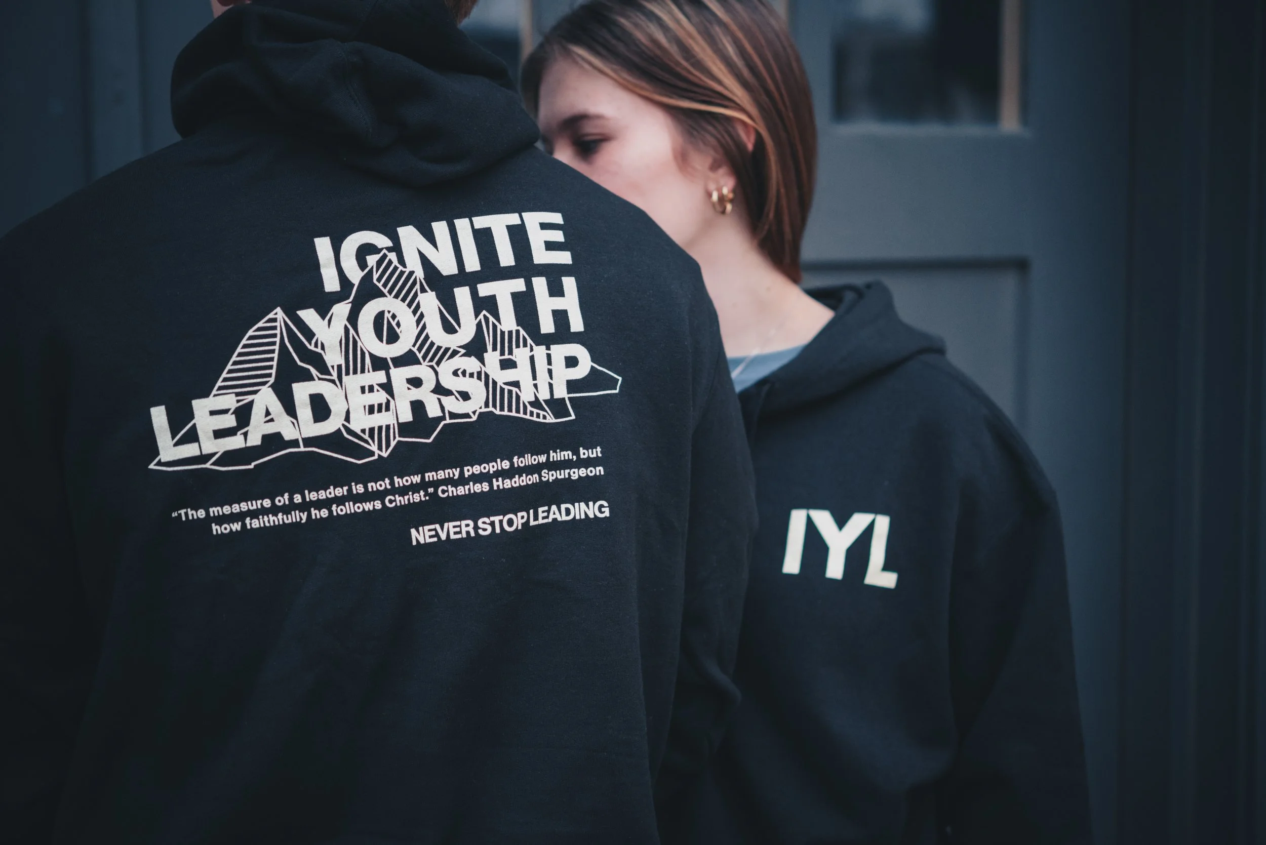 Black Hooded Sweatshirt