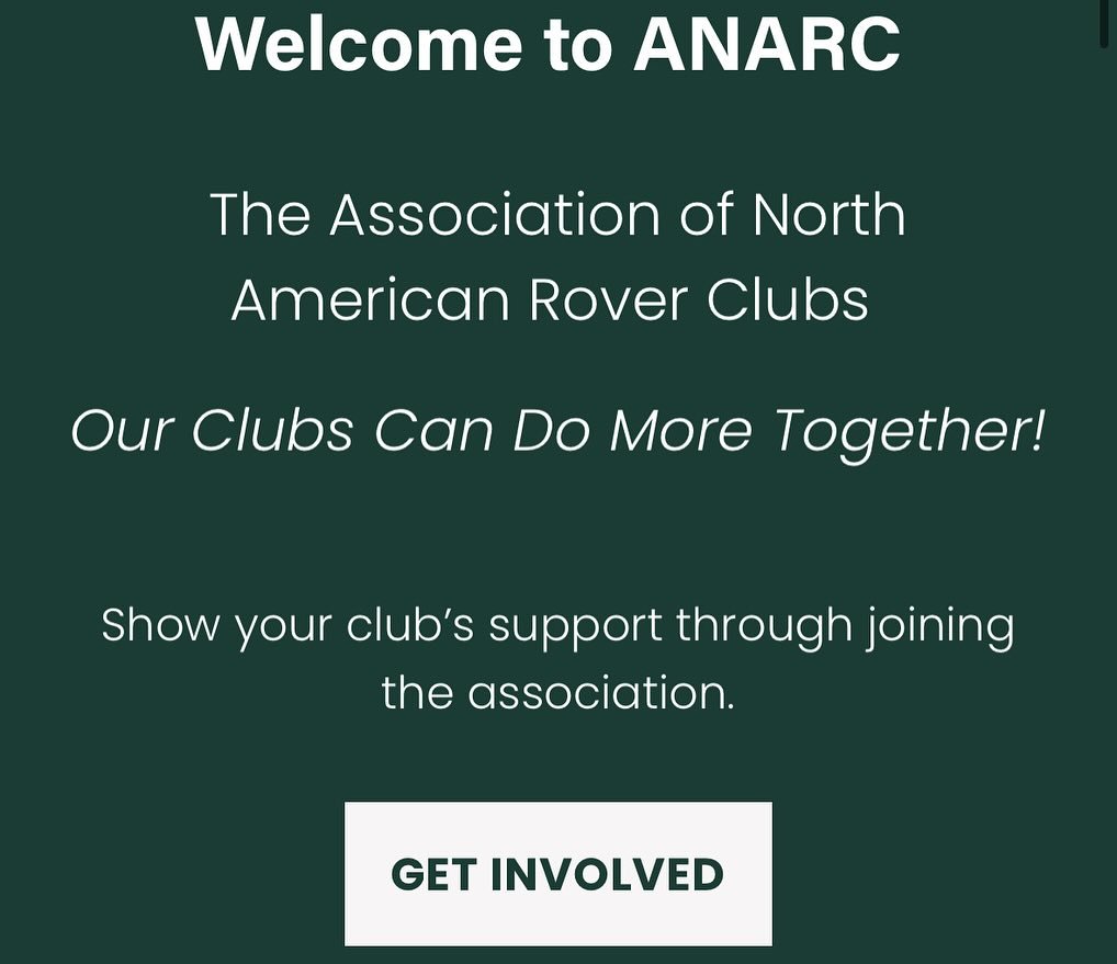 ANARC is one of the nations oldest Land Rover clubs an strives help provide visibility, support, and promotion for upcoming Rover Club events in North America! 

Put simply - If you like doing Land Rover things and want to stay informed on what, and 