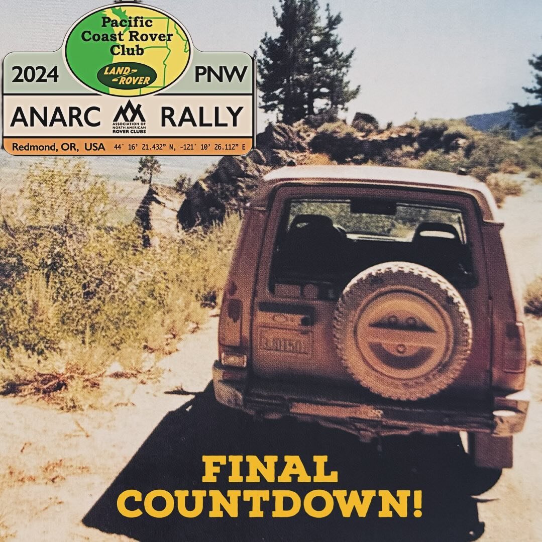 Last chance to purchase tickets for the PNW ANARC Rally! Events kickoff Friday for those already signed up. 

Be sure to tag @anarc.club on your journey to OR!

#p38rangerover #landrover #rangerover #rangeroverclassic  #rangeroverclassiclwb  #rrc #de