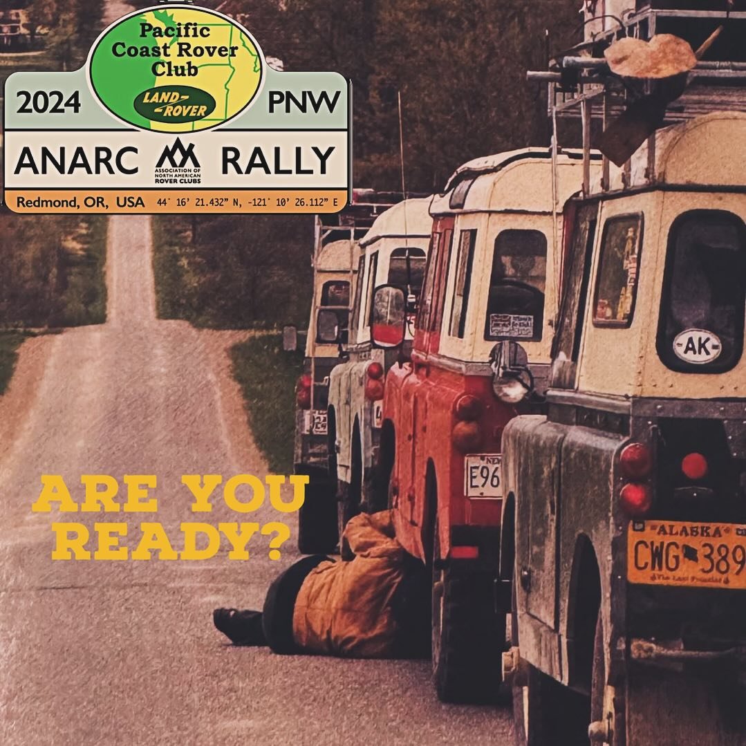 Happy Rover day! 

That oil &ldquo;leak&rdquo; isn&rsquo;t going to fix itself! So get out there and get prepped for the largest gathering of Land Rover enthusiasts on the West Coast - May 24th through 27th!

Ticket information and calendar on our we