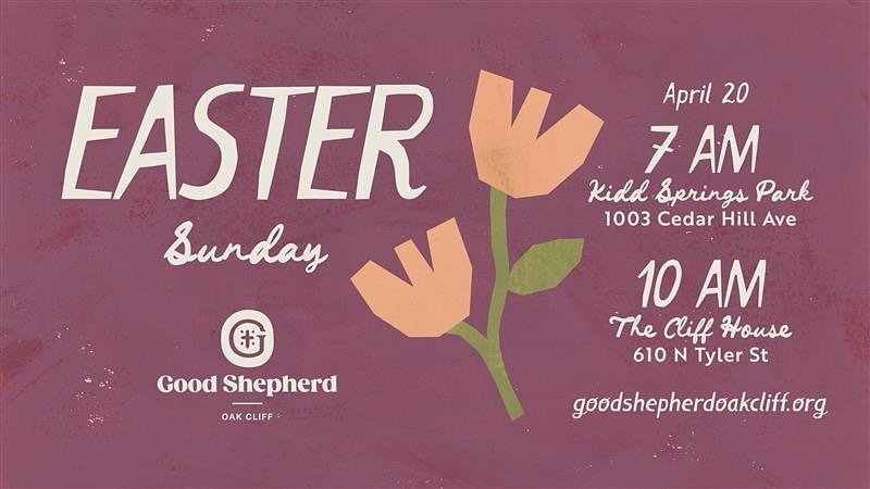 Celebrate the resurrection with us tomorrow!