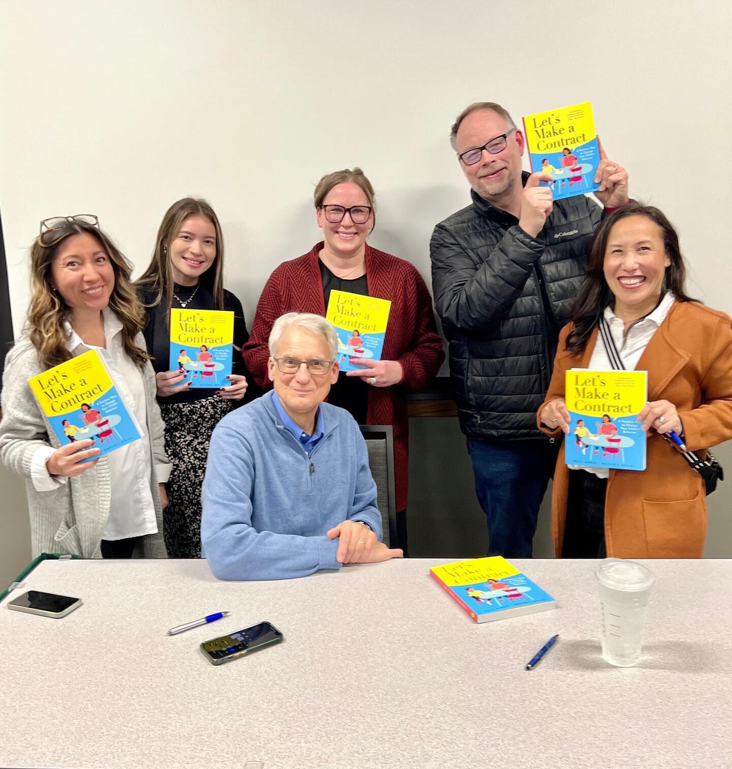 Thanks to SAABA (Sac State&rsquo;s Student Association for Applied Behavior Analysis) for hosting a talk by Bill Heward, co-author of &ldquo;Let&rsquo;s Make a Contract&rdquo; and &ldquo;Applied Behavior Analysis (AKA, the White Book).&rdquo; Bill ta