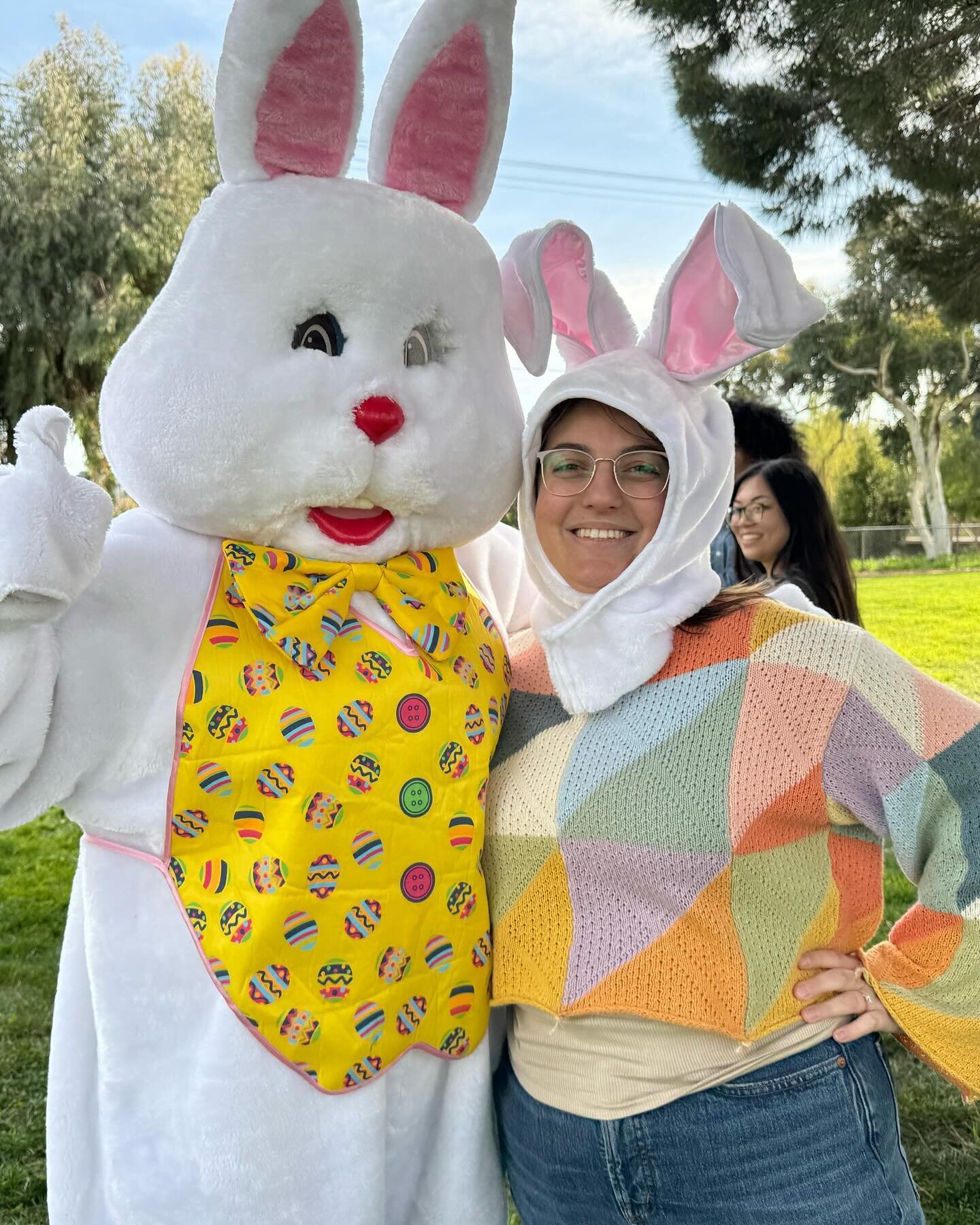 We hope you all had a great Easter yesterday! Our San Mateo office celebrated by hosting their annual Easter egg hunt, with the Easter bunny! Clients decorated easter bags, made easter bunny ears and other fun crafts, took pictures with the Easter bu