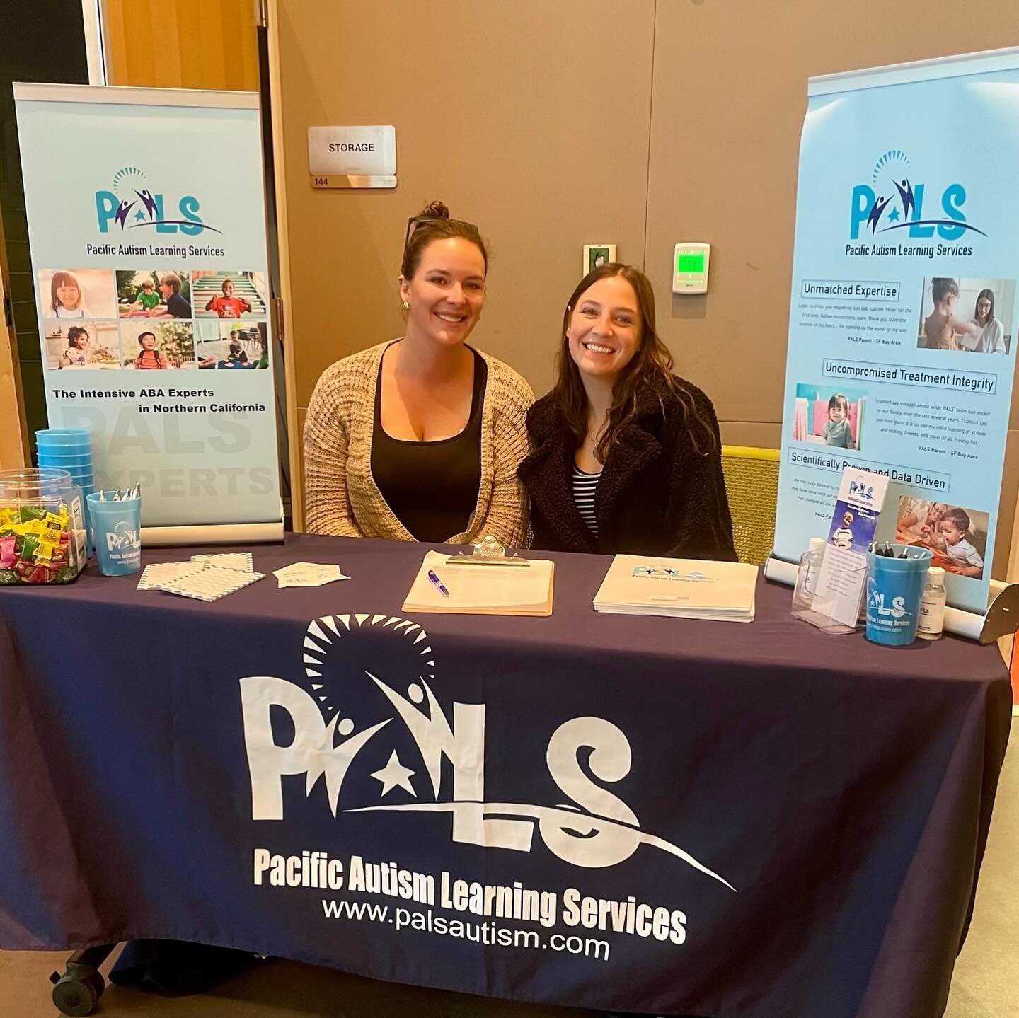 A huge shoutout to our supervisors Christine St. Charlies and Camille Kellstedt who attended the Child Development Job Networking Event at City College of San Francisco on Tuesday! 
@officialccsf 

#PALS #pacificautism #pacificautismlearningservices 