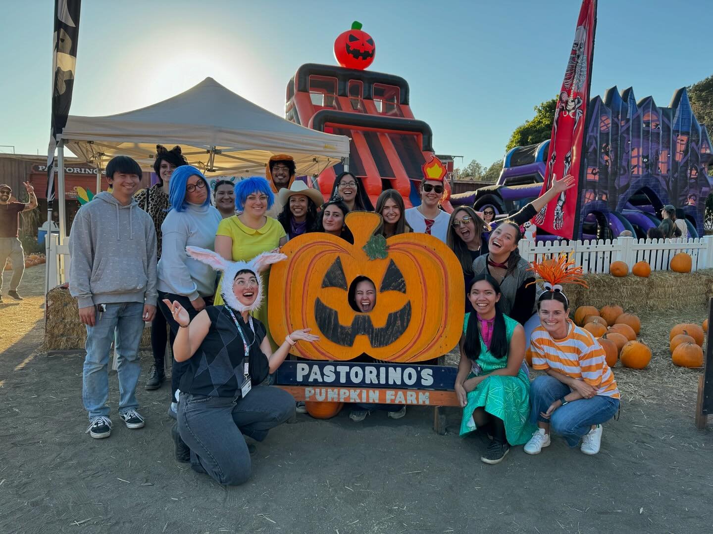Our San Mateo PALS celebrated Halloween last week with a client outing at the pumpkin patch! Clients had a great time in the petting zoo, on train rides, in the bouncy house, and getting pumpkins! 🎃 

#pacificautismlearningservices #sanmateo #pals #