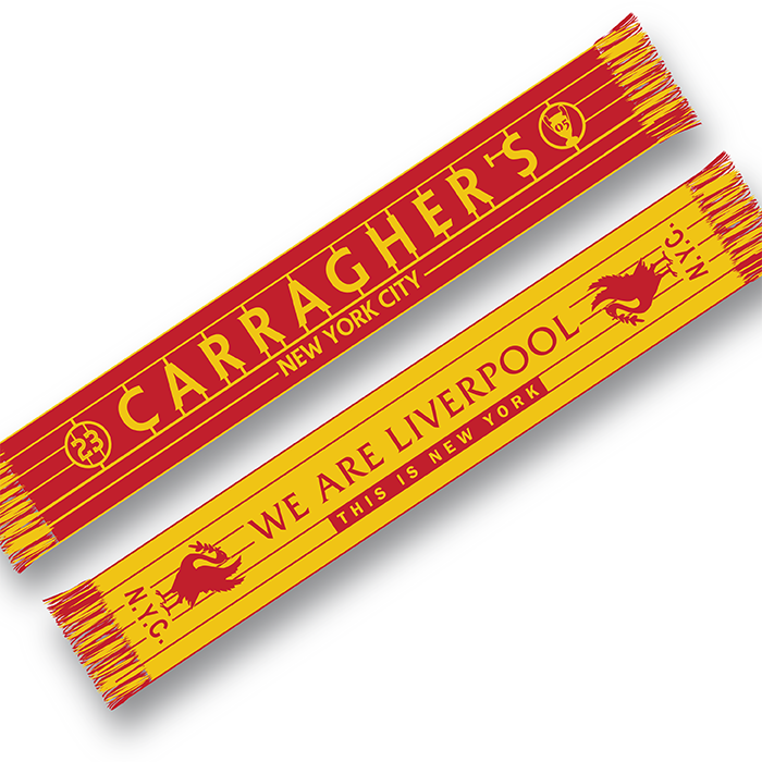 Red & Yellow Carragher's Scarf