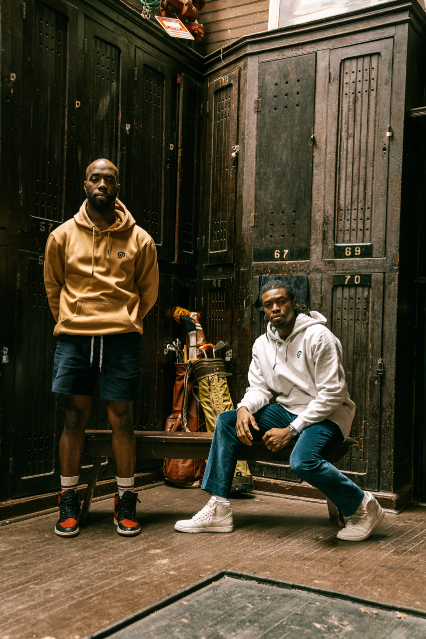 Public Drip Spring/Summer 2023 campaign in the Van Cortlandt Park locker room