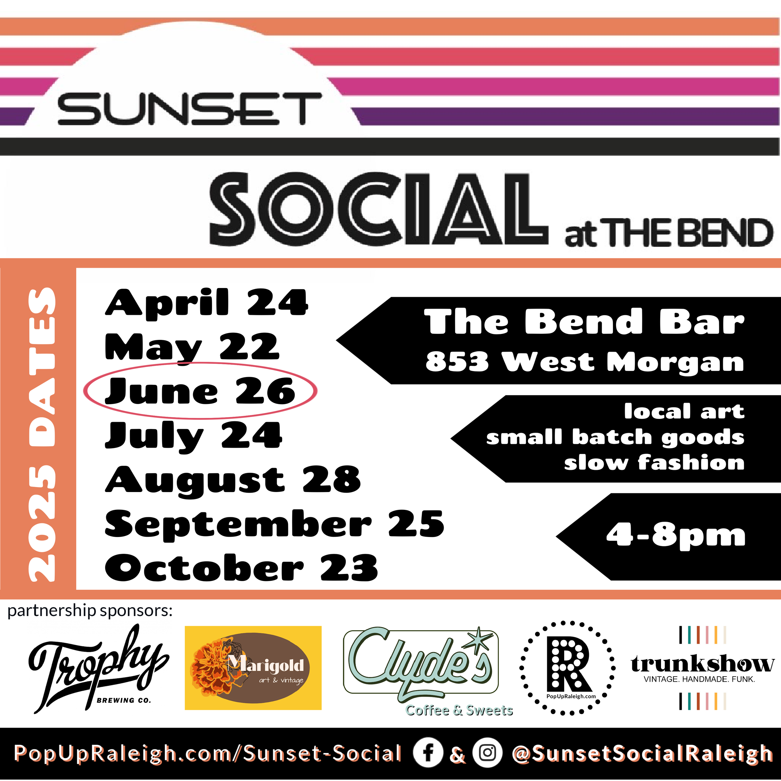 Sunset Social at the Bend