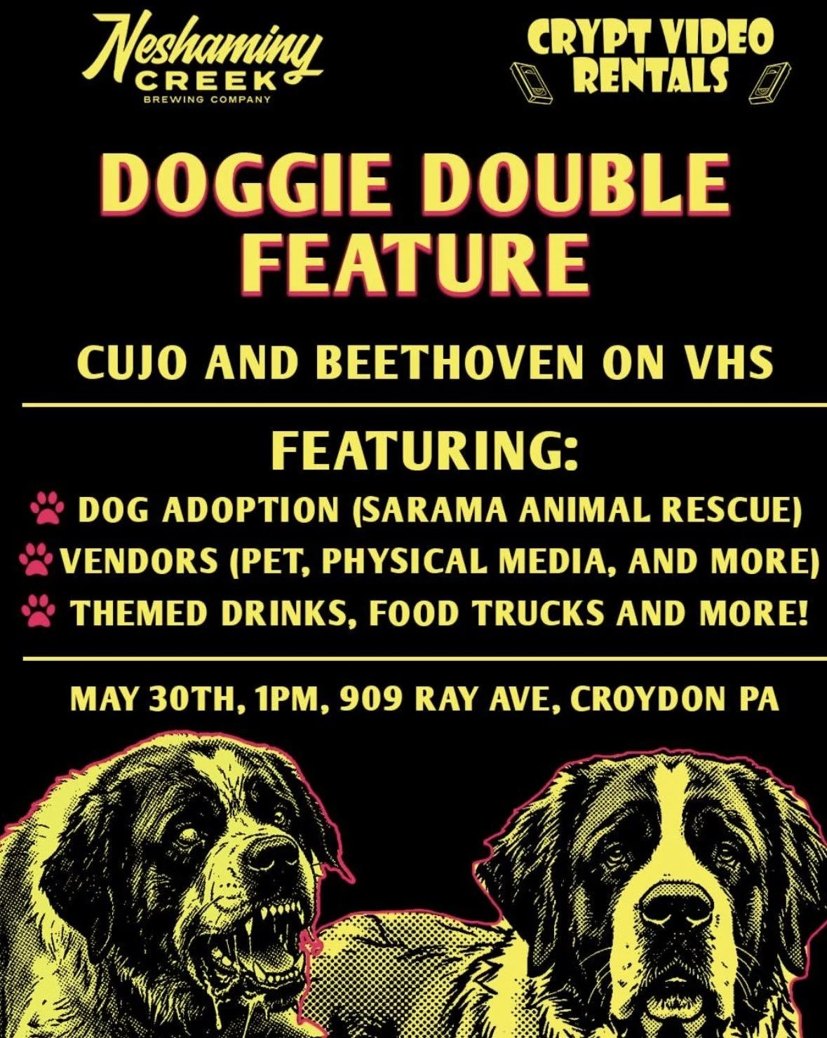 Neshaminy Creek Doggie Double feature