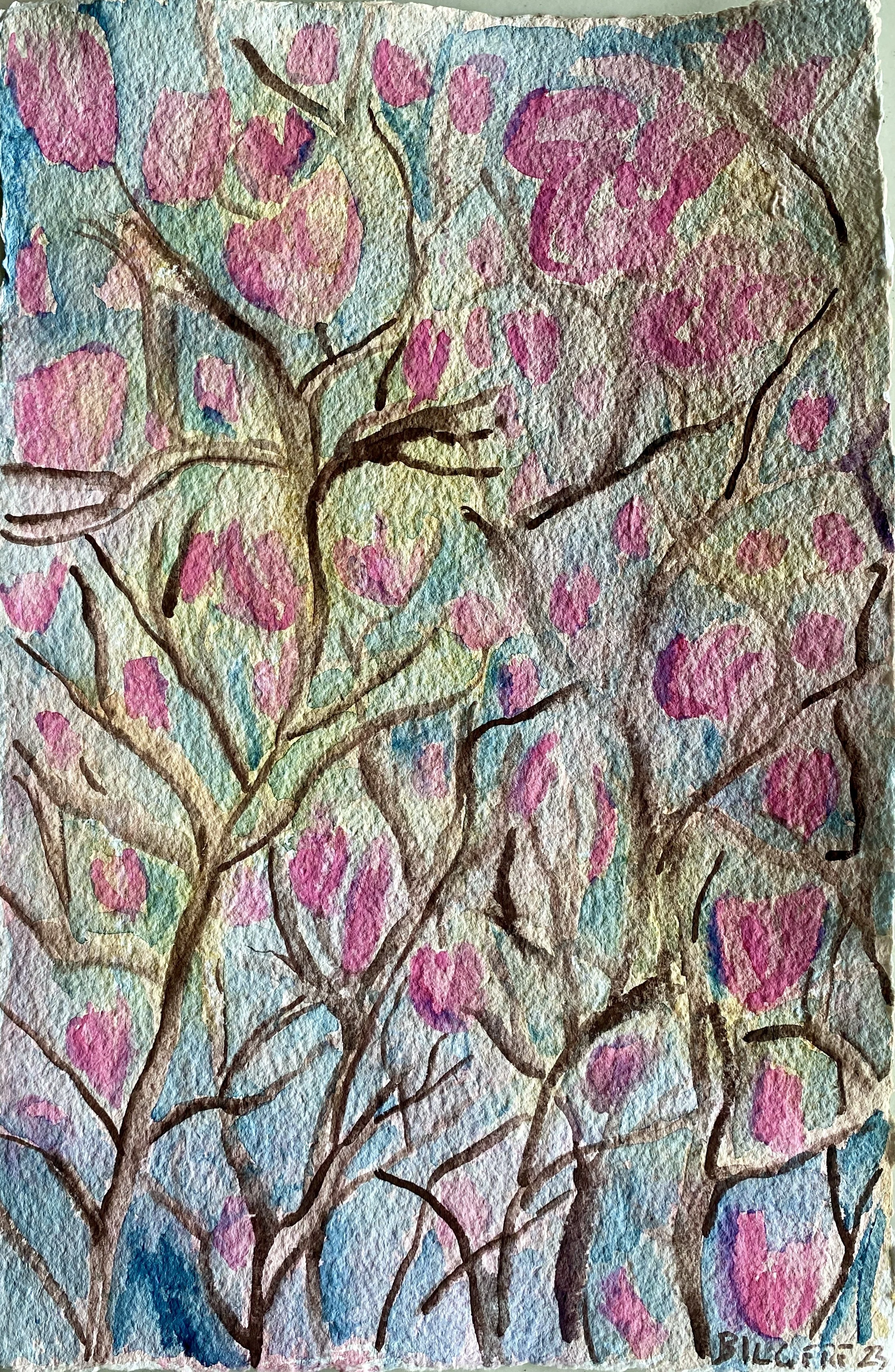 Cherry Blossoms in Bloom (at Madison Square Garden, NYC)