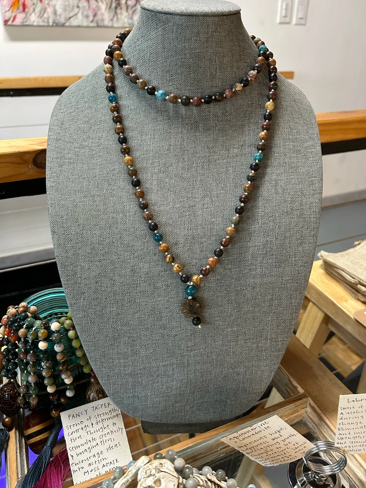 Red Creek Jasper necklace