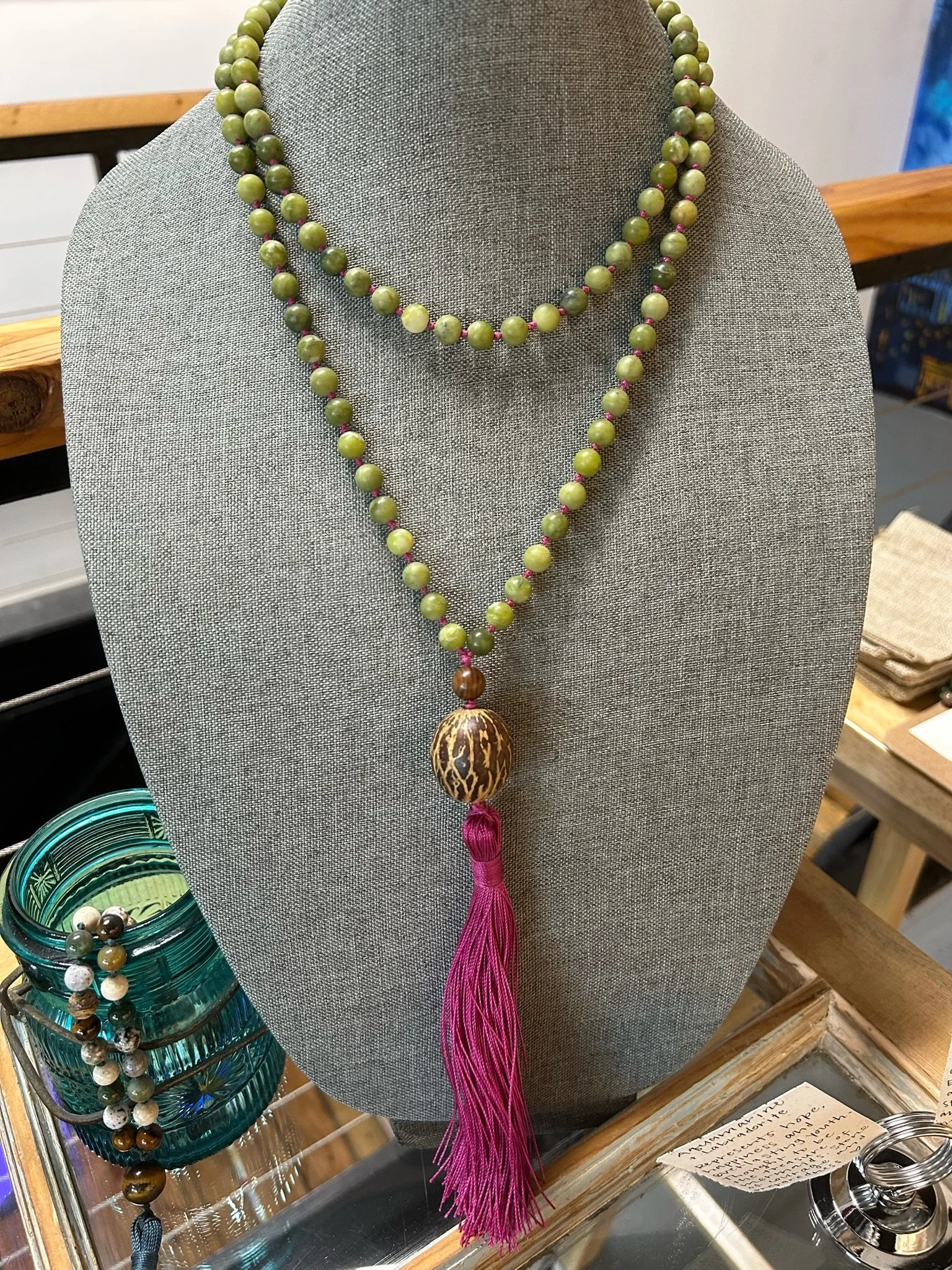 Serpentine Mala (Green Goddess Mala)