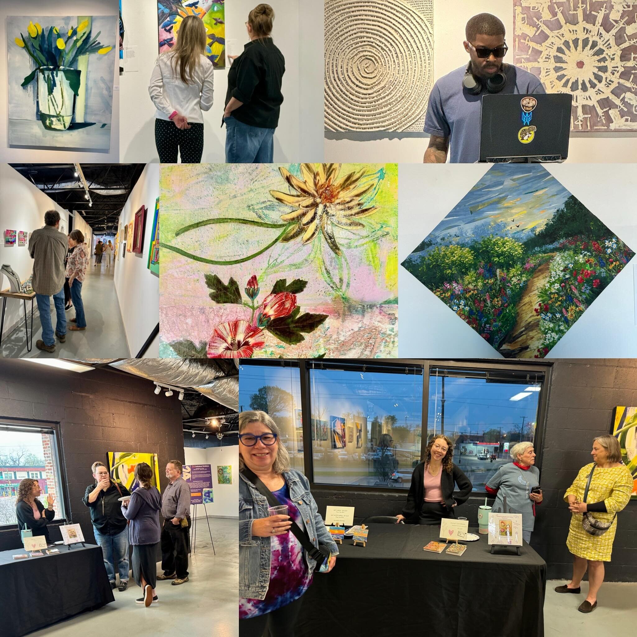 Thank to everyone who joined us to welcome in spring at our Open House last night! It was a beautiful evening to enjoy art, good conversation and perfect weather!