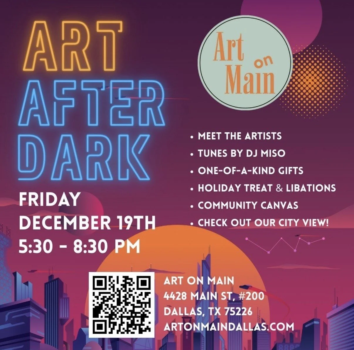 Art After Dark Holiday Market
