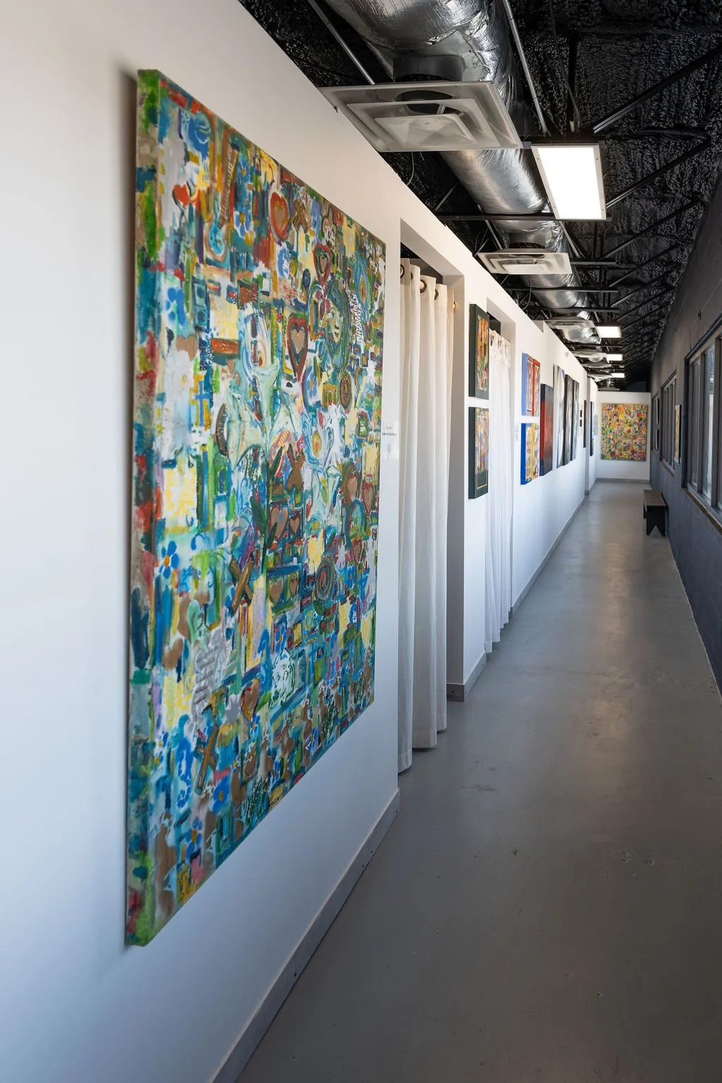 Work by Jim Bilgere in the Big D Gallery