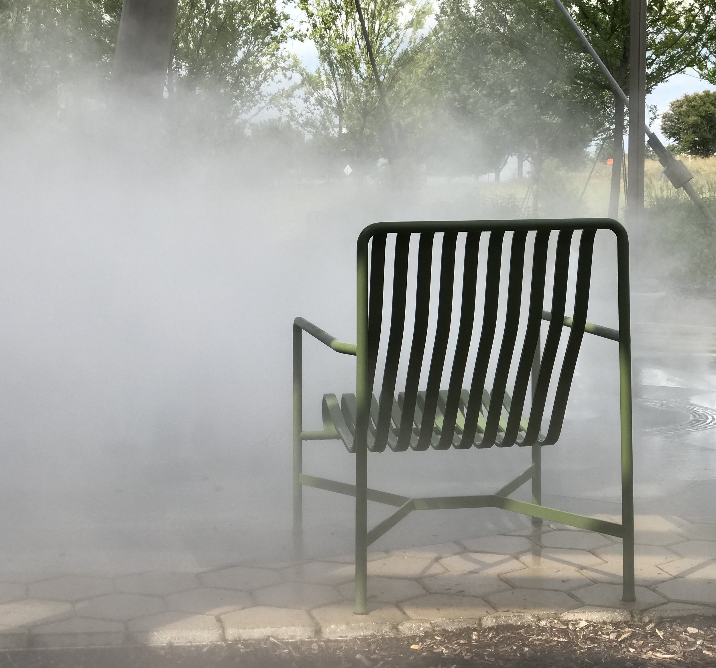 Chair in the Mist