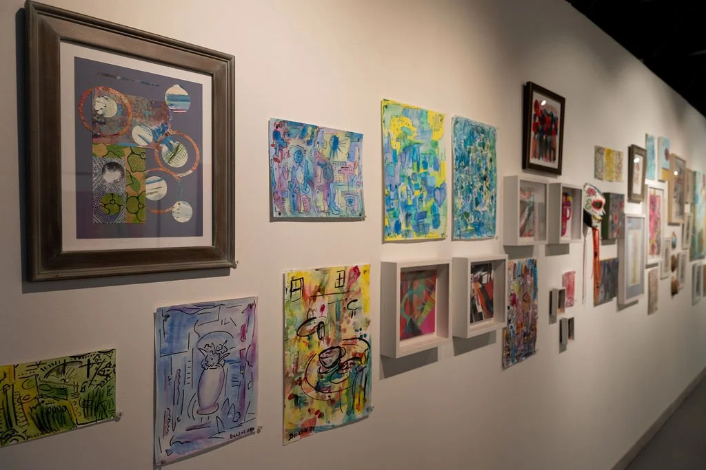 Art on Main Salon Wall