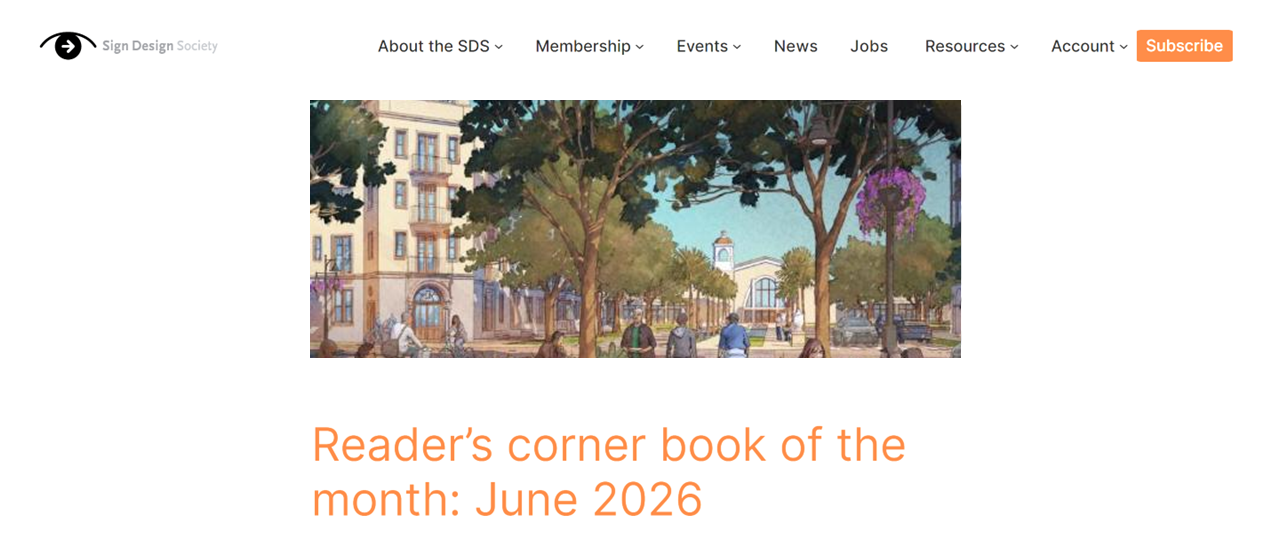 A screenshot of the SDS website