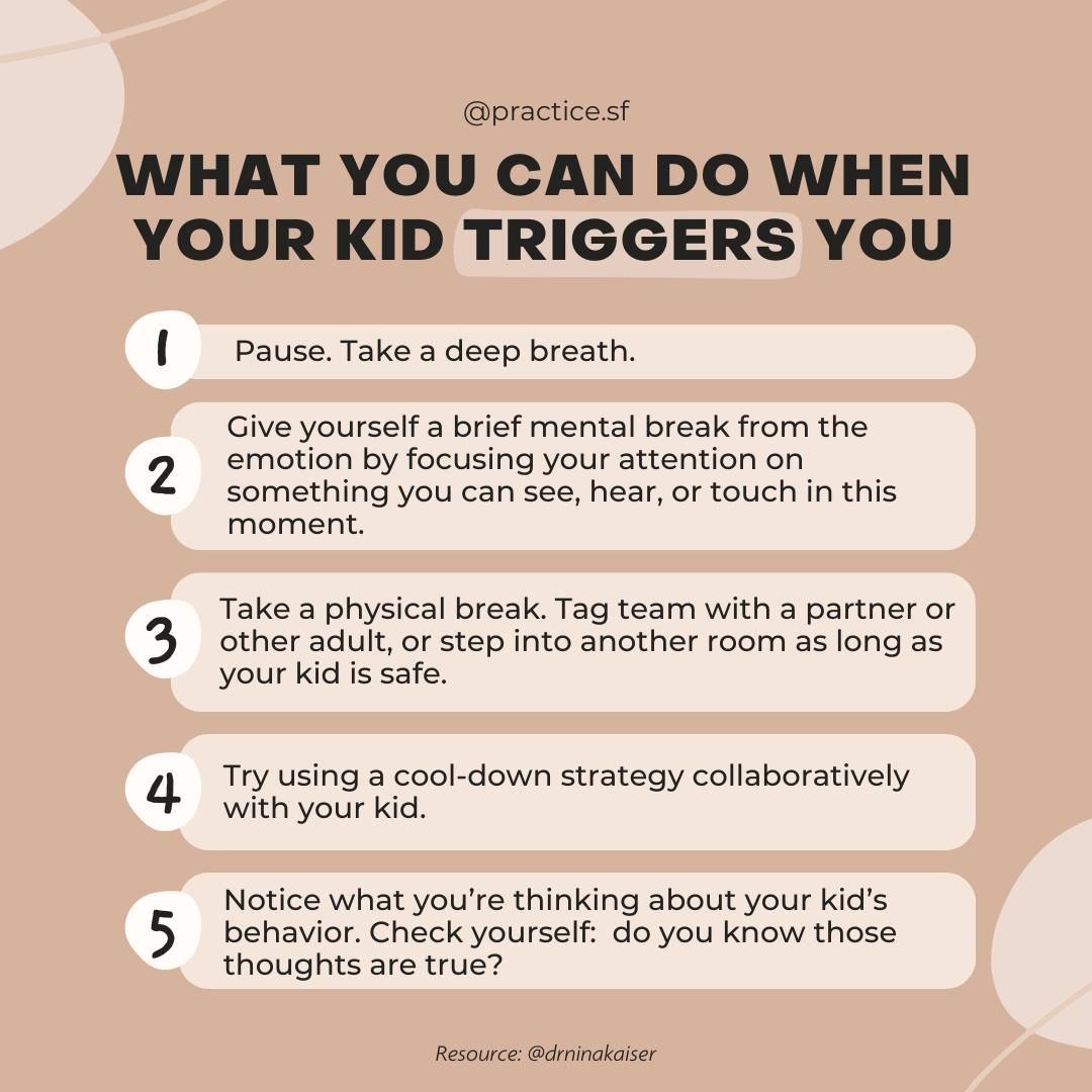 Do you ever feel like you're at a loss when it comes to handling your kid's big emotions? It's totally normal to feel that way!💛 As a parent, seeing your kid struggling with big feelings can be tough. Here's a step-by-step guide to help you most eff