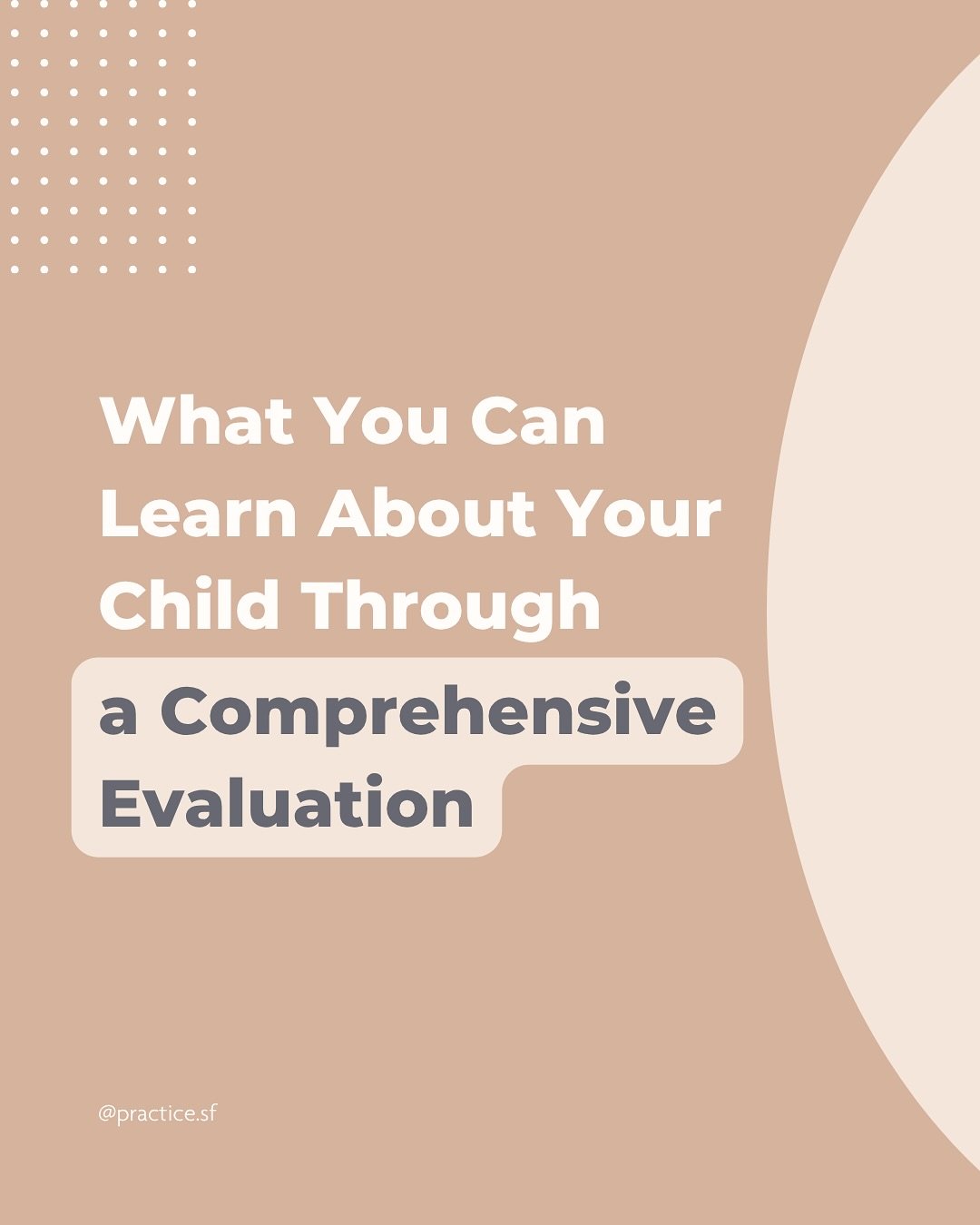 If the past school year left you with lingering questions about how to best support your child as a learner &mdash; summer can be the perfect time to get clarity.☀️

Whether your child is struggling with attention or focus, prograstination, anxiety o