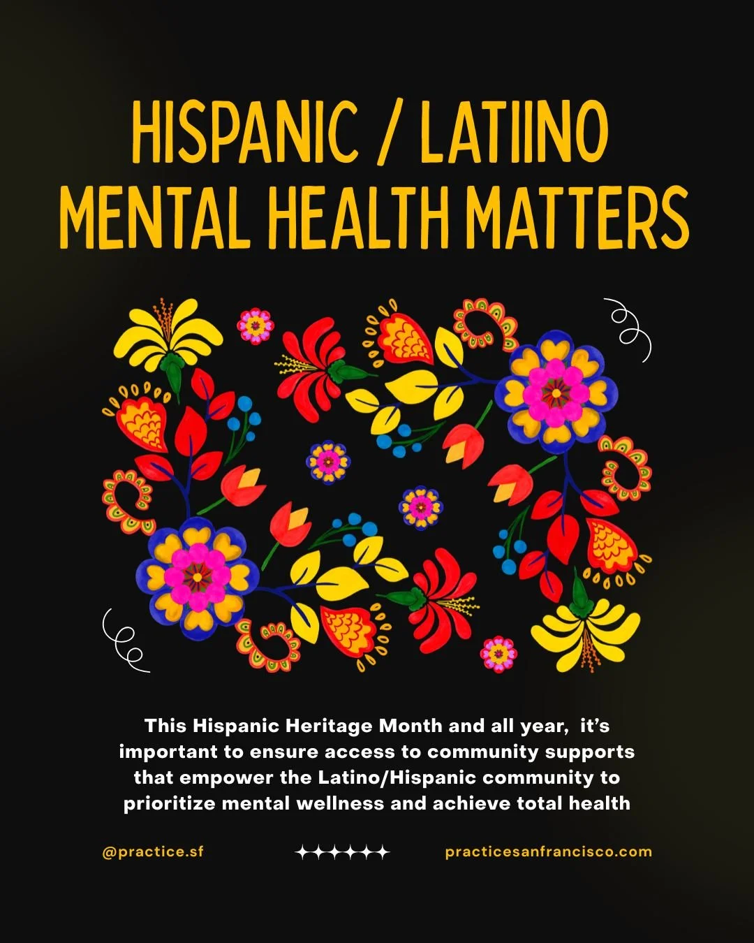 We celebrate the importance of Hispanic Heritage Month, by recognizing the important community organizations that are helping to address the systemic hurdles, safety concerns, and cultural/language barriers that impact the well-being, access to menta