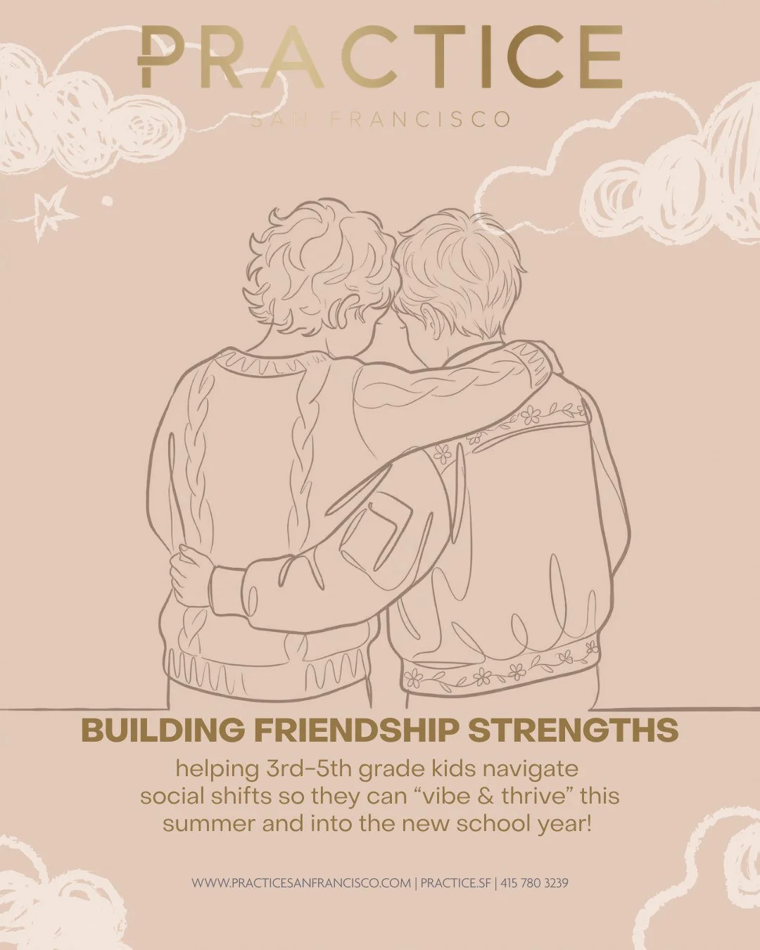 Helping 3rd - 5th grade kids who identify as female or non-binary navigate the social shift:
As they grow, "belonging" becomes a central part of their confidence and happiness. But navigating friendships and interactions at school can be tr