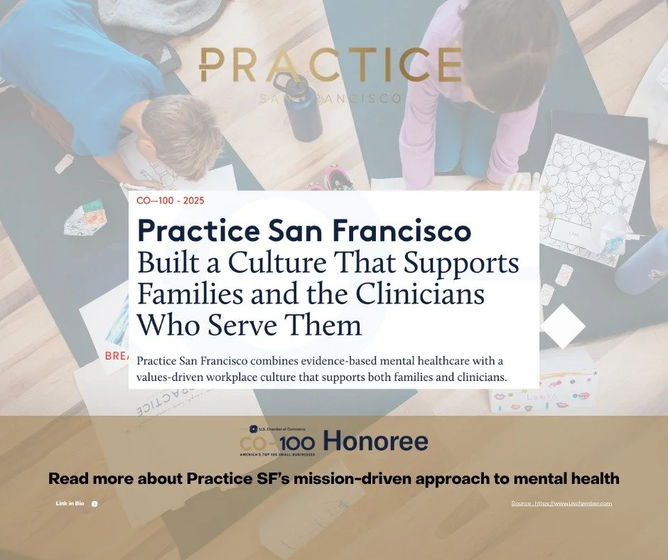 A proud moment for Practice SF: honored for our culture, driven by our community!
Practice San Francisco was recognized as a 2025 Honoree in the Culture Champions category of the CO&mdash;100 Awards because of our commitment to people&mdash;both clie