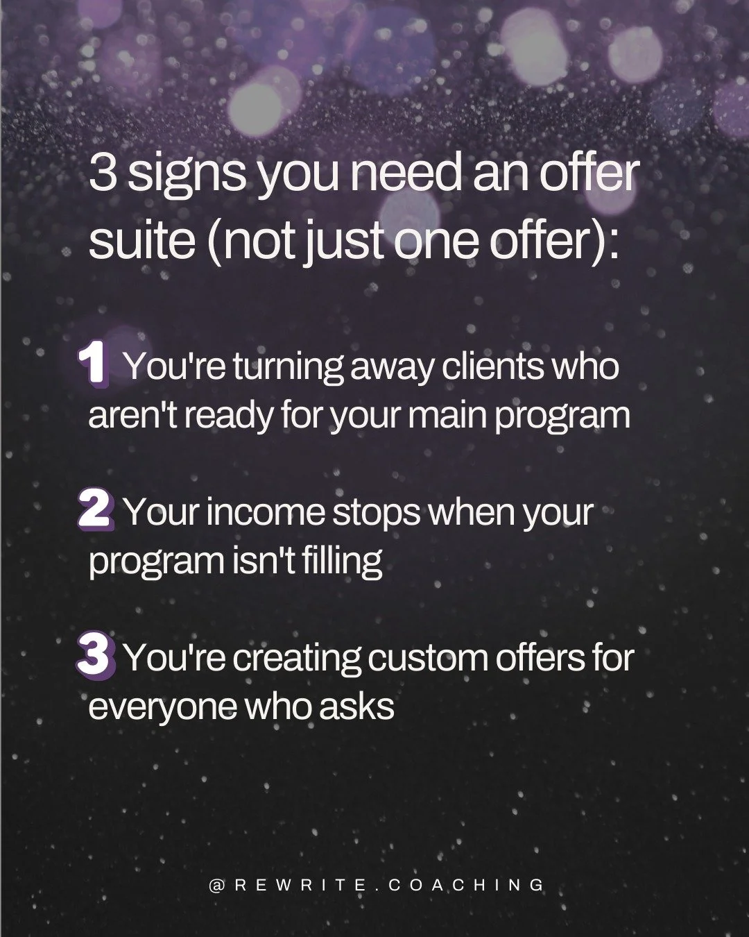 Relying on one offer leaves significant money on the table.

When someone wants to work with you but they're not ready for your signature program, you face two equally unsatisfying choices: let them walk away or force them into a container that doesn