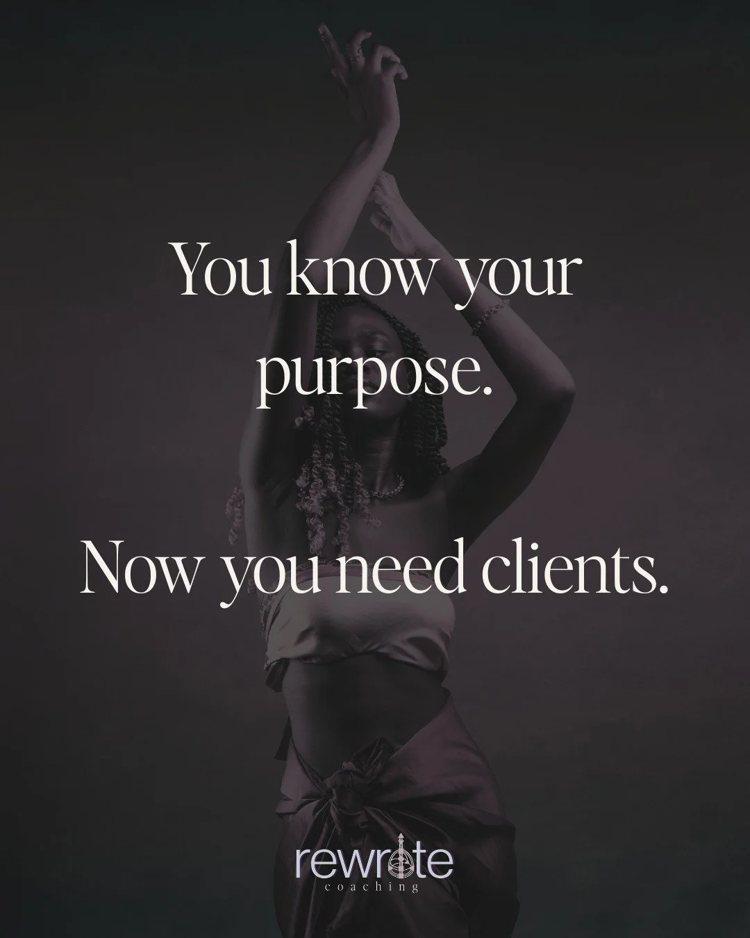 You're ready to help people. You have the knowledge. You have the expertise.

But you're stuck.

You know you're meant to build a business, but you don't know what to actually offer. And even when you figure that part out, you have no idea how to get