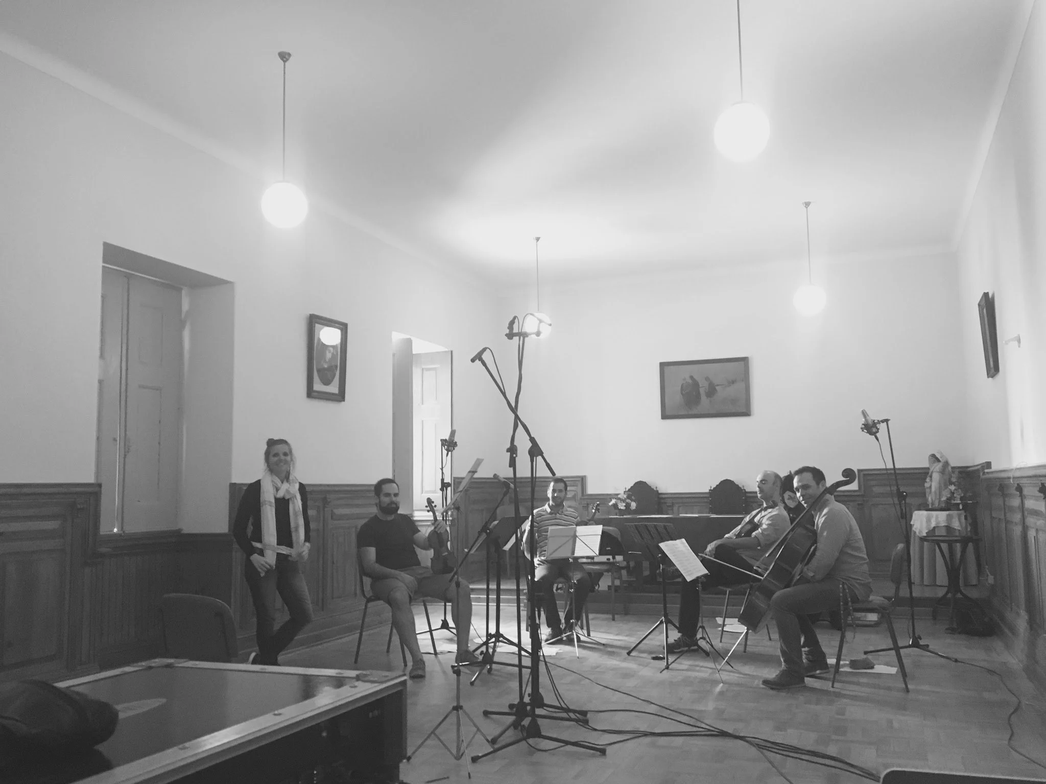 Recordings at Seminário de Alcains (Castelo Branco 2016)