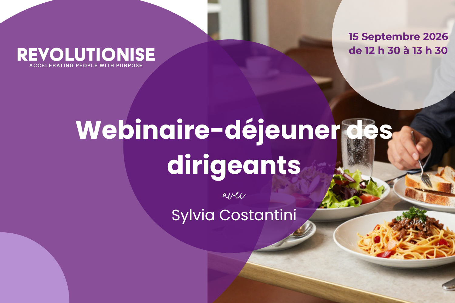 Webinaire-déjeuner des dirigeants