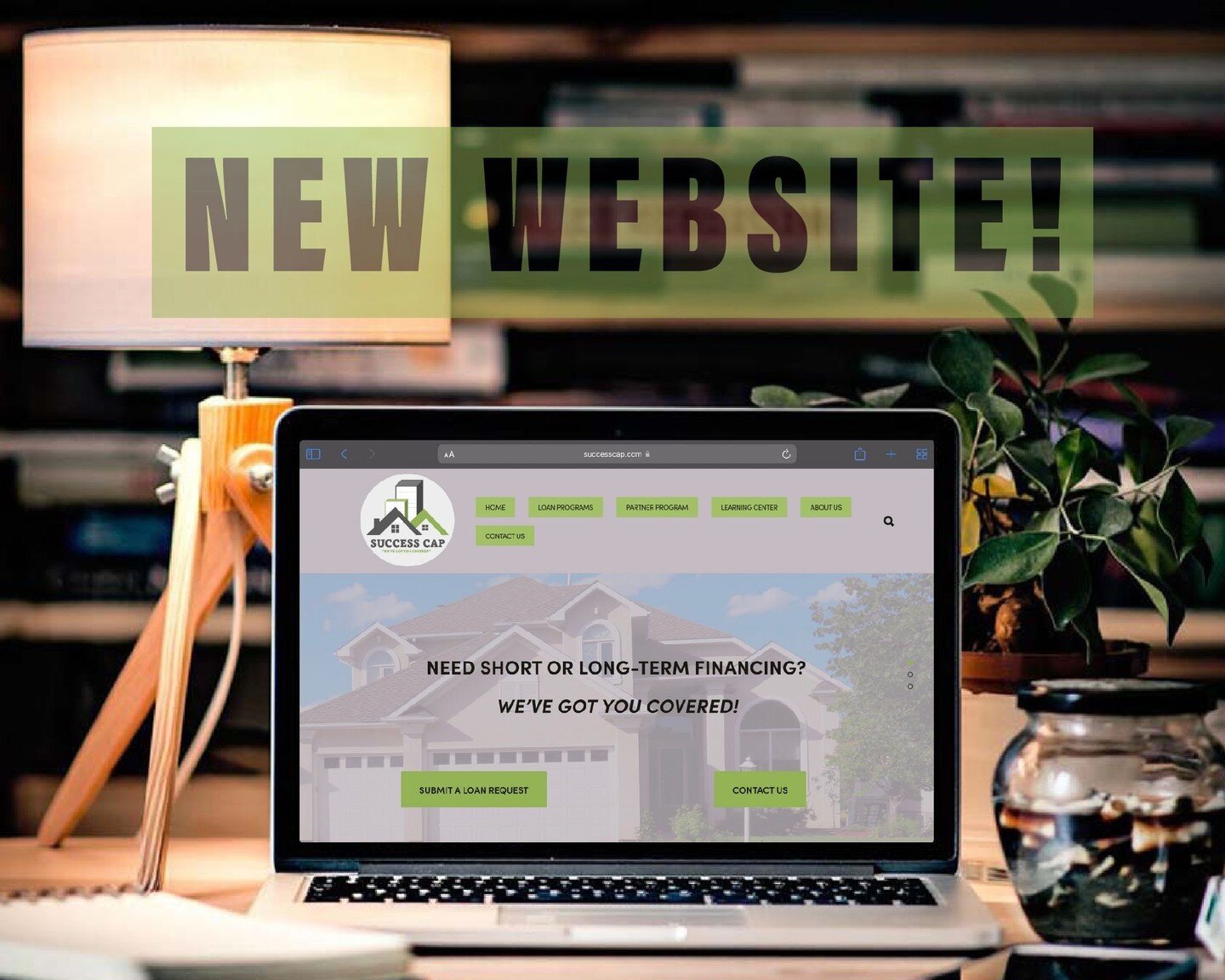 ❗️Our new website is LIVE❗️
🔗 SuccessCap.com🔗
▫️Full visual overhaul &amp; redesigned logo
▫️Updated loan product info
▫️Easy application process 
▫️Recently funded deals with testimonials 

#realestate #broker #centralflorida #orlando #tampabayare