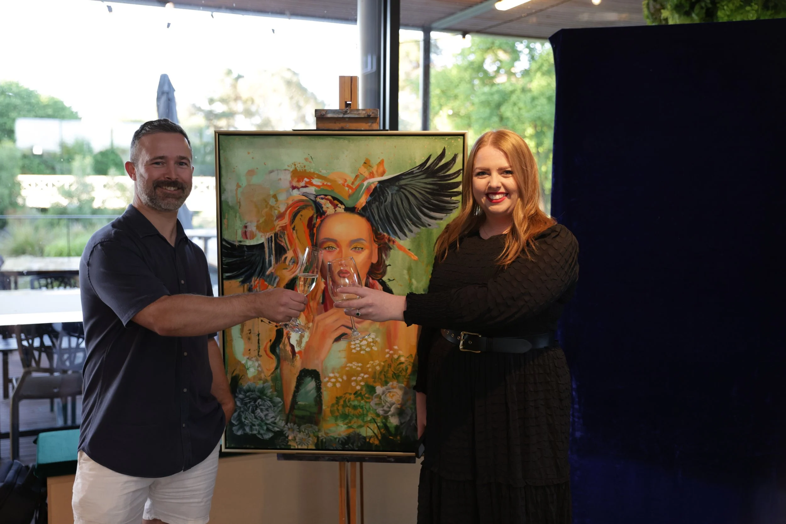 Kira and Steve with Commission.JPG