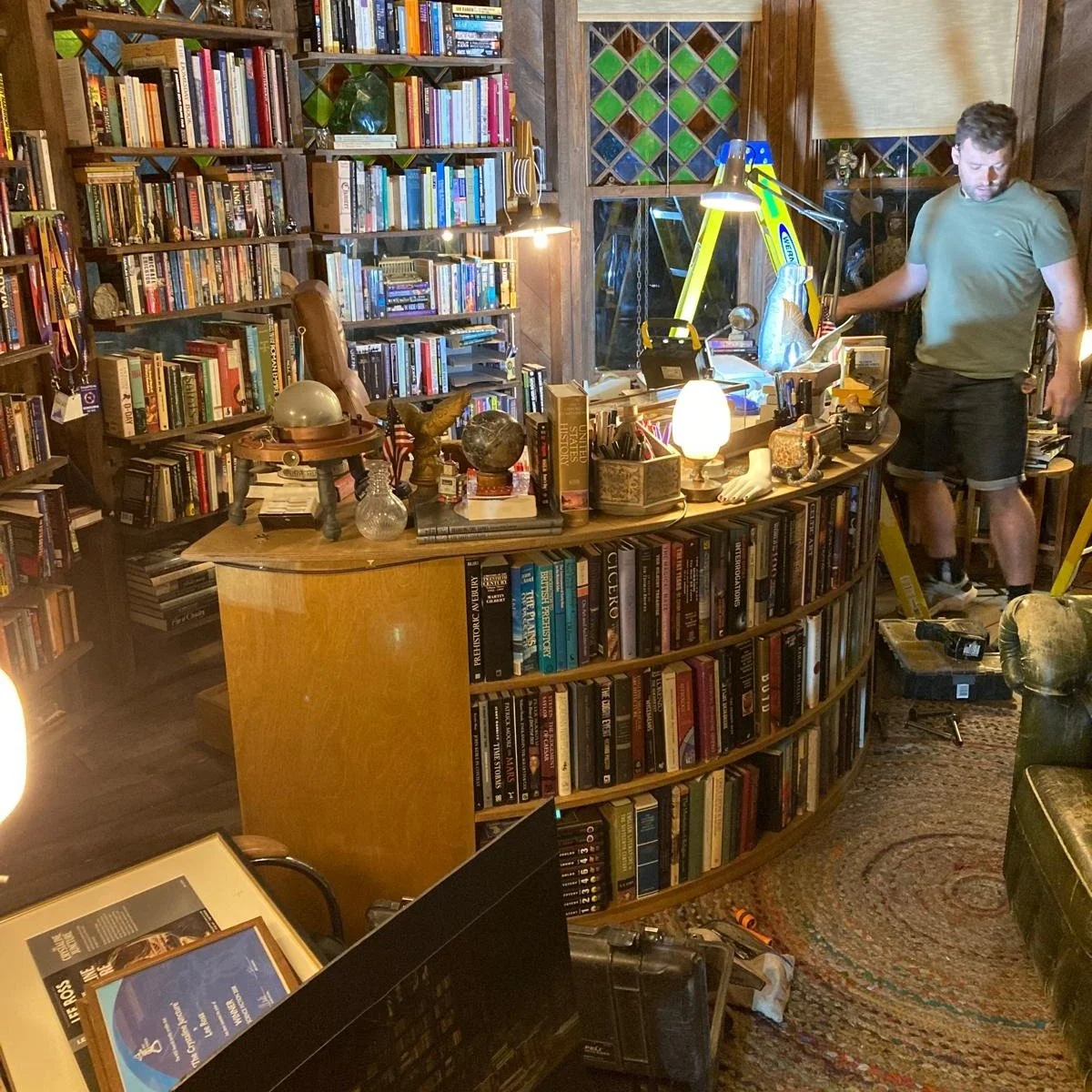 Writer's desk for Wake Up Dead Man