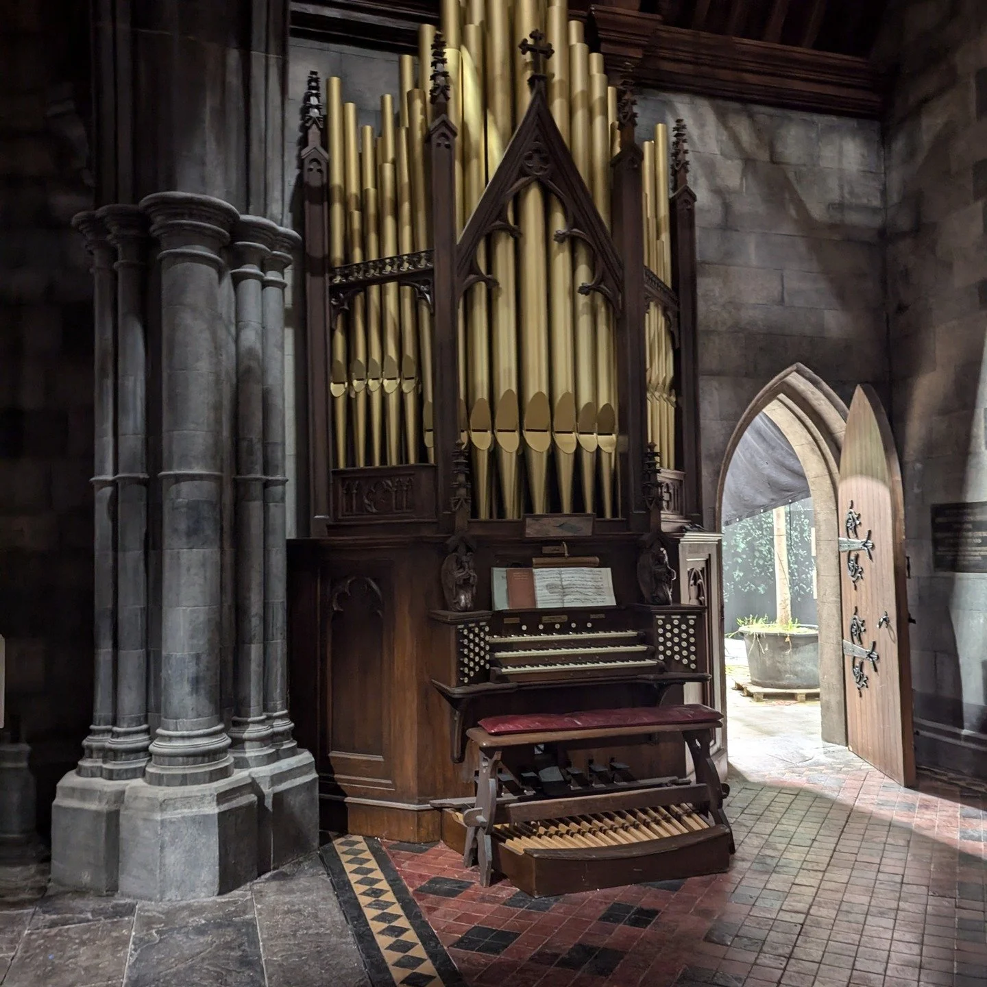 Church Organ for Wake Up Dead Man