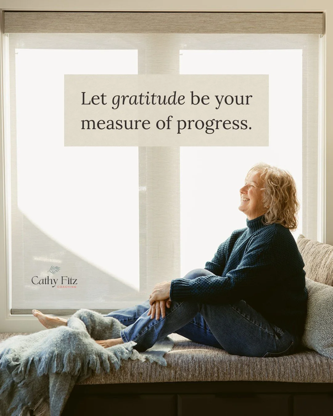 Let gratitude be your measure of progress. 🌿

As a business coach and creative entrepreneur, I&rsquo;ve learned that success isn&rsquo;t about how much you do &mdash; it&rsquo;s about how grounded and aligned you feel while doing it.

Taking time to